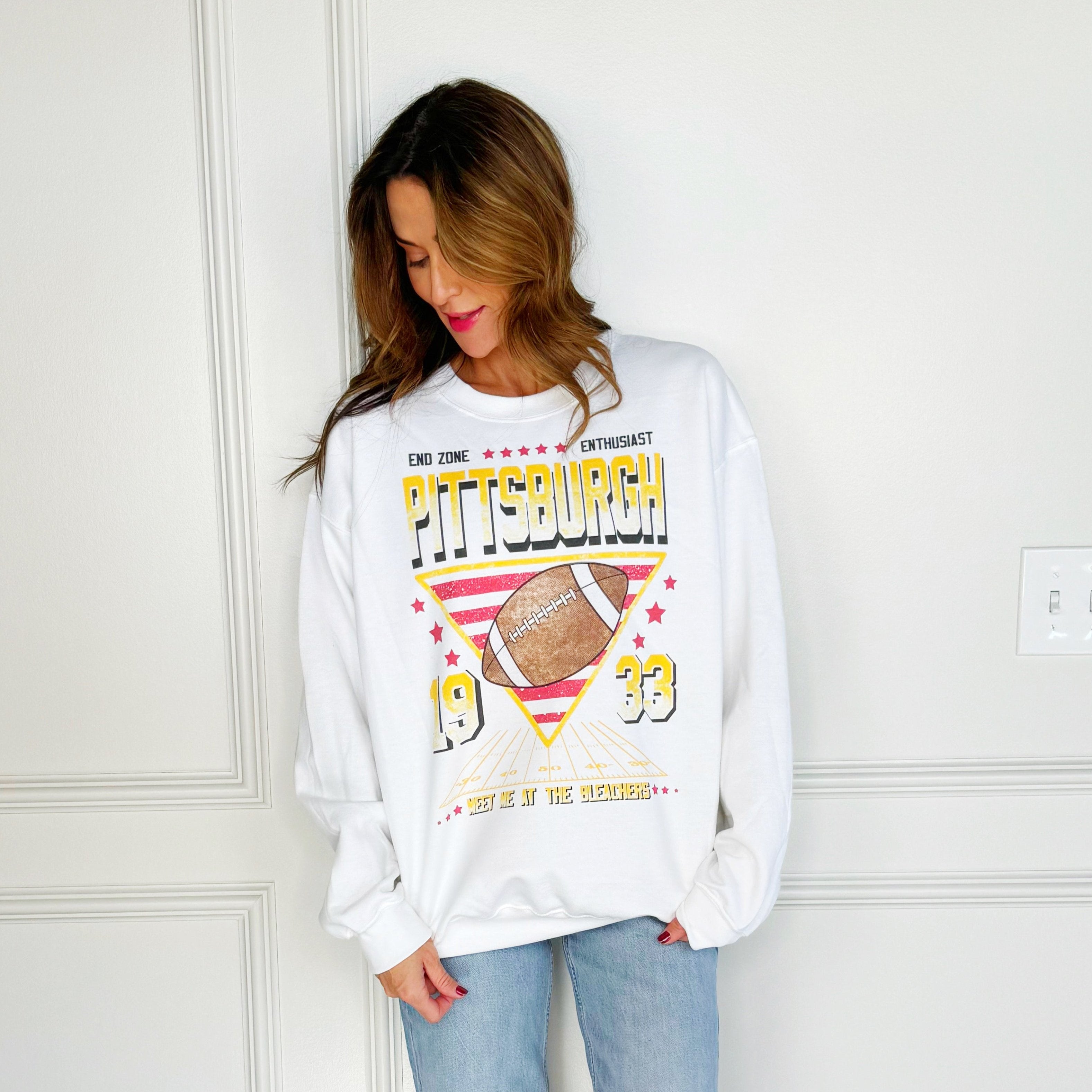 Pittsburgh Endzone Enthusiast Youth & Adult Sweatshirt