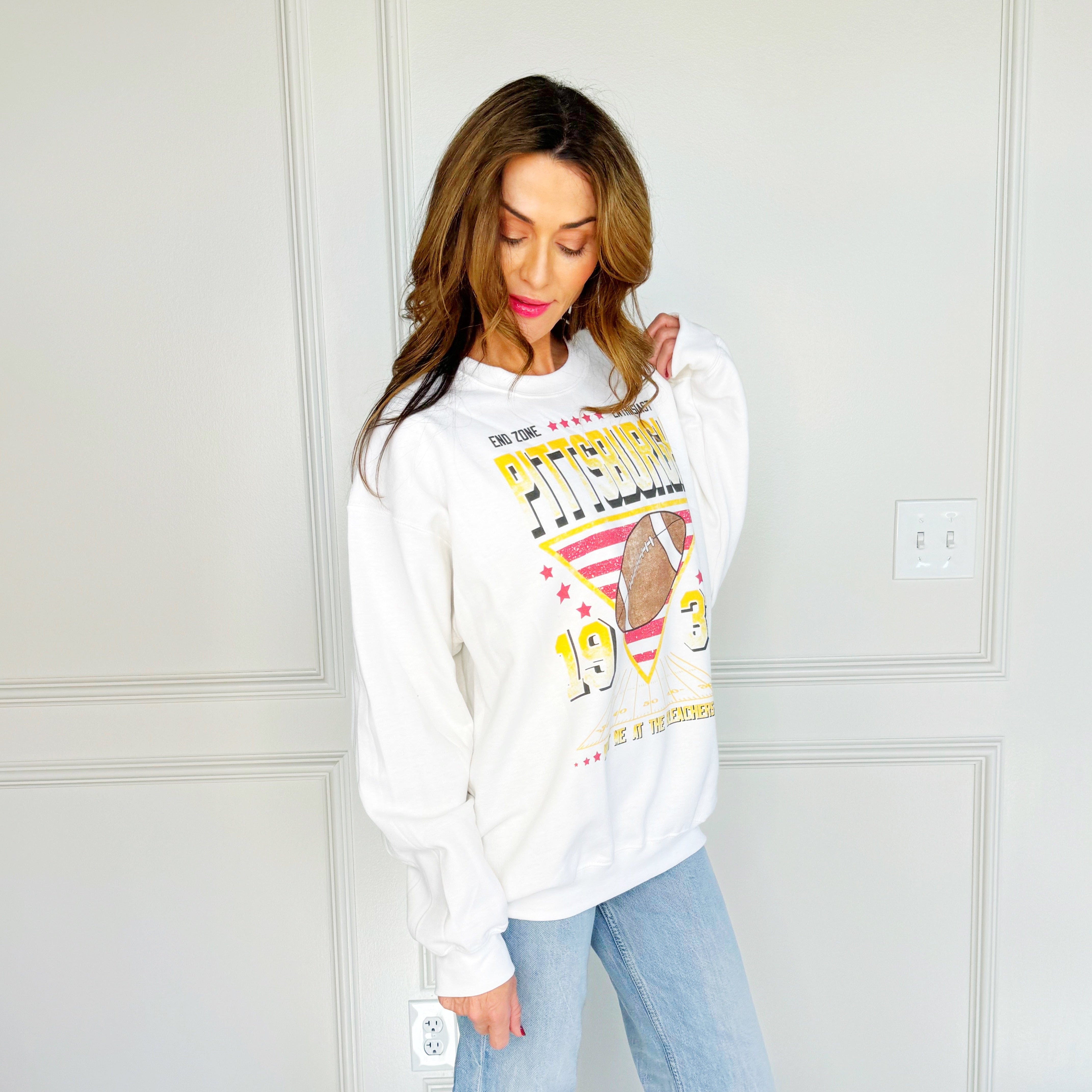 Pittsburgh Endzone Enthusiast Youth & Adult Sweatshirt