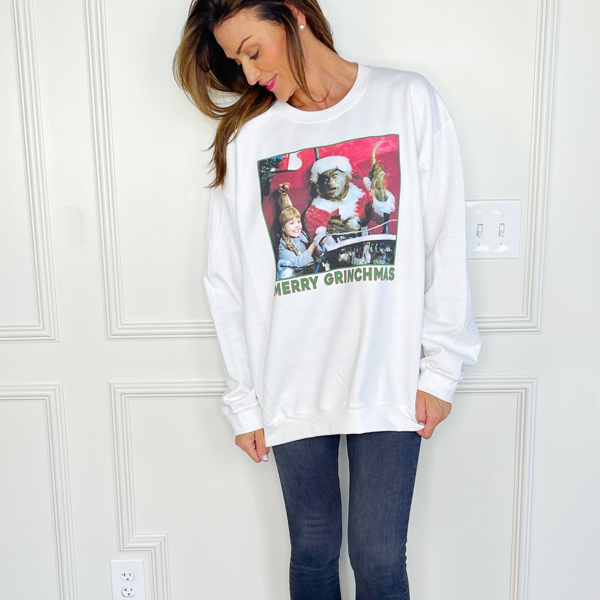 Merry Grinchmas Youth & Adult Sweatshirt