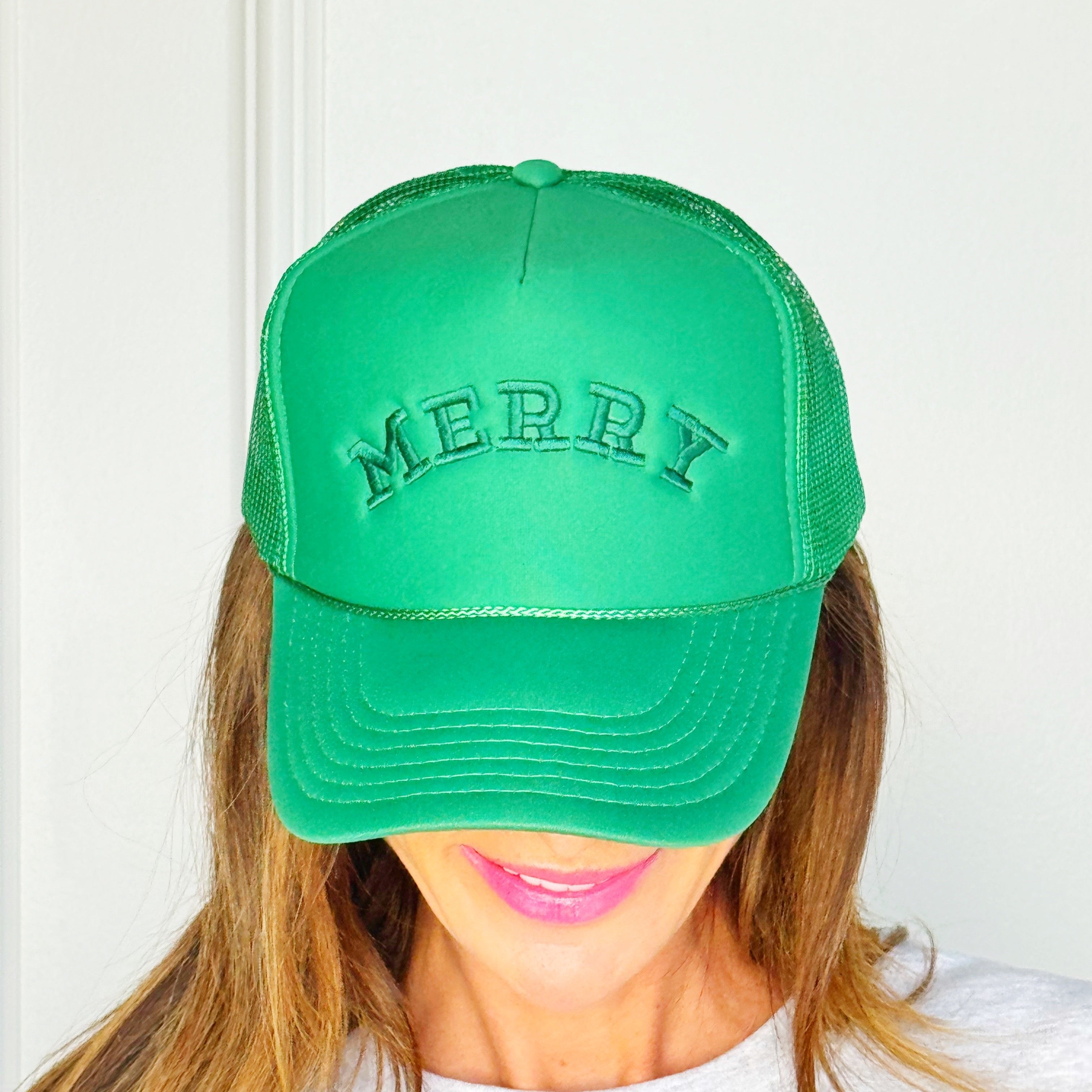 Merry Trucker Hat