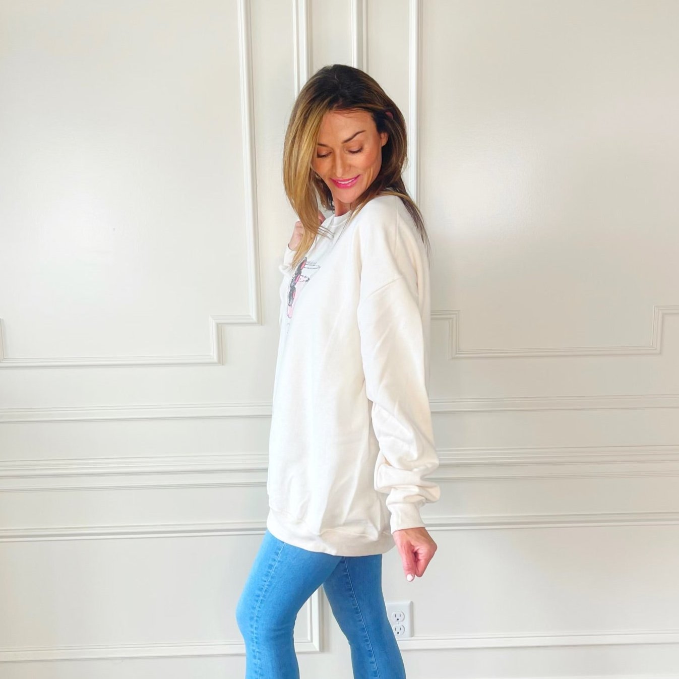 Pretty Please Martini Sweatshirt