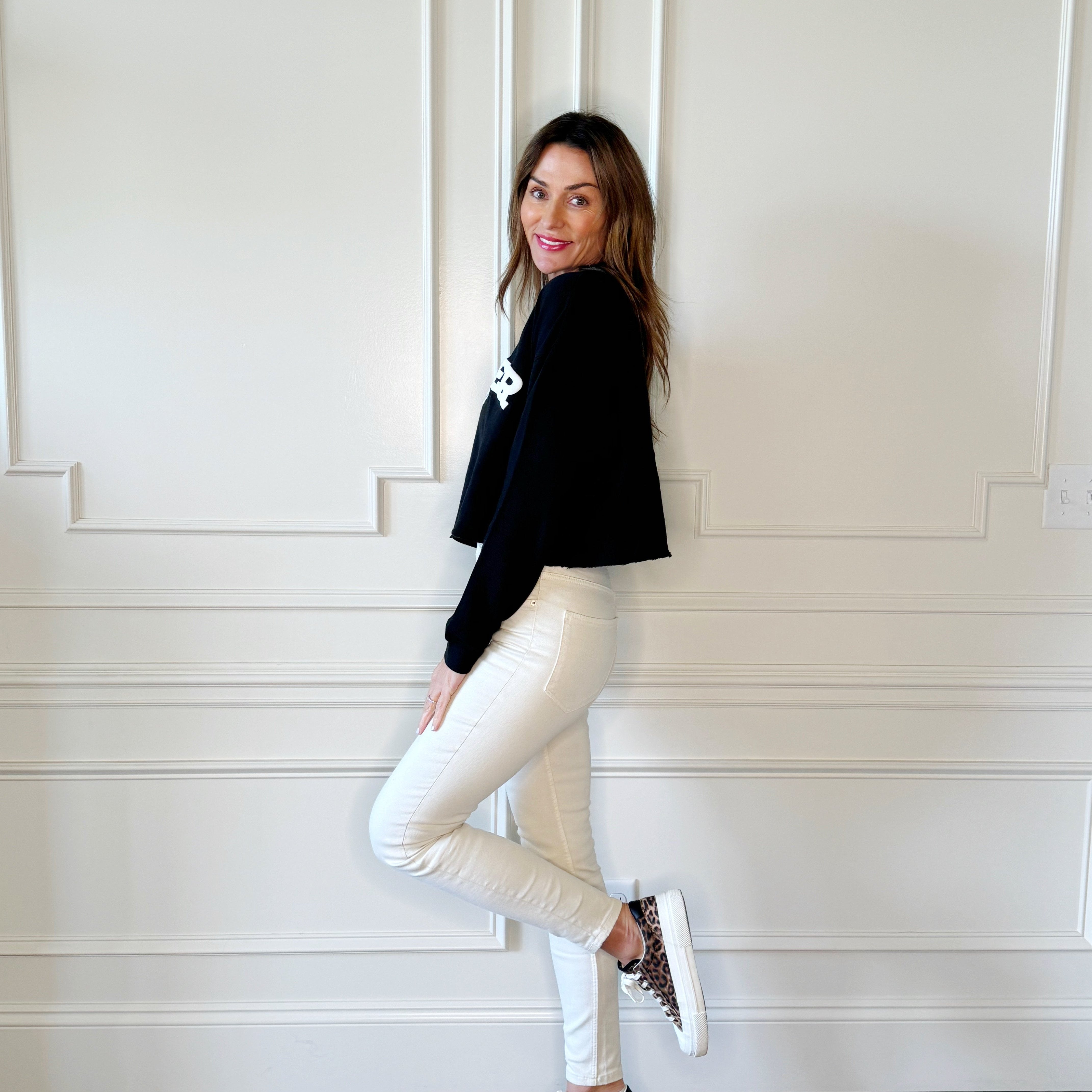 Puff Soccer Cropped Sweatshirt