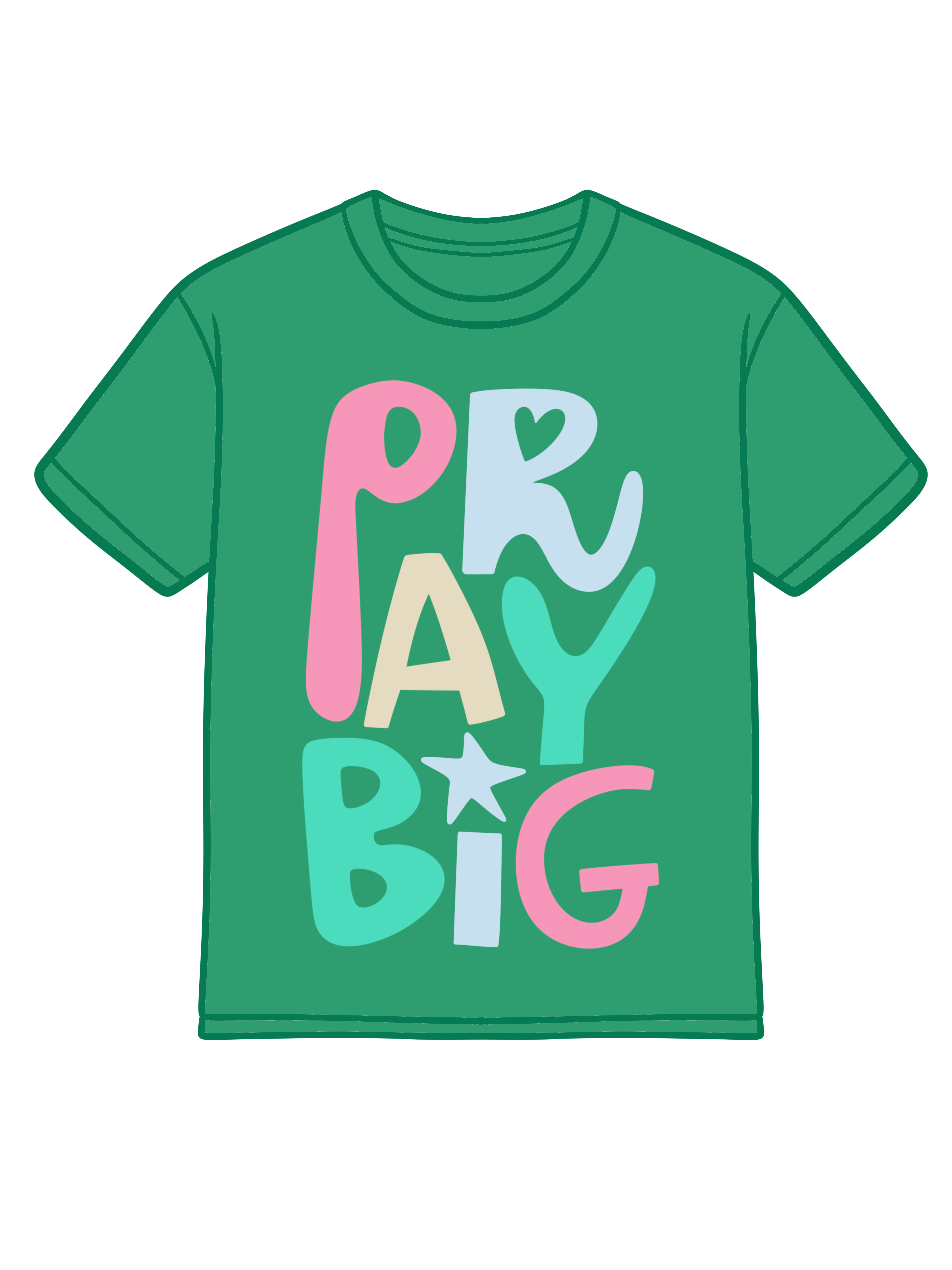 Bold Pray Big Tee - PRE-SALE - SHIP DATE 9/28**
