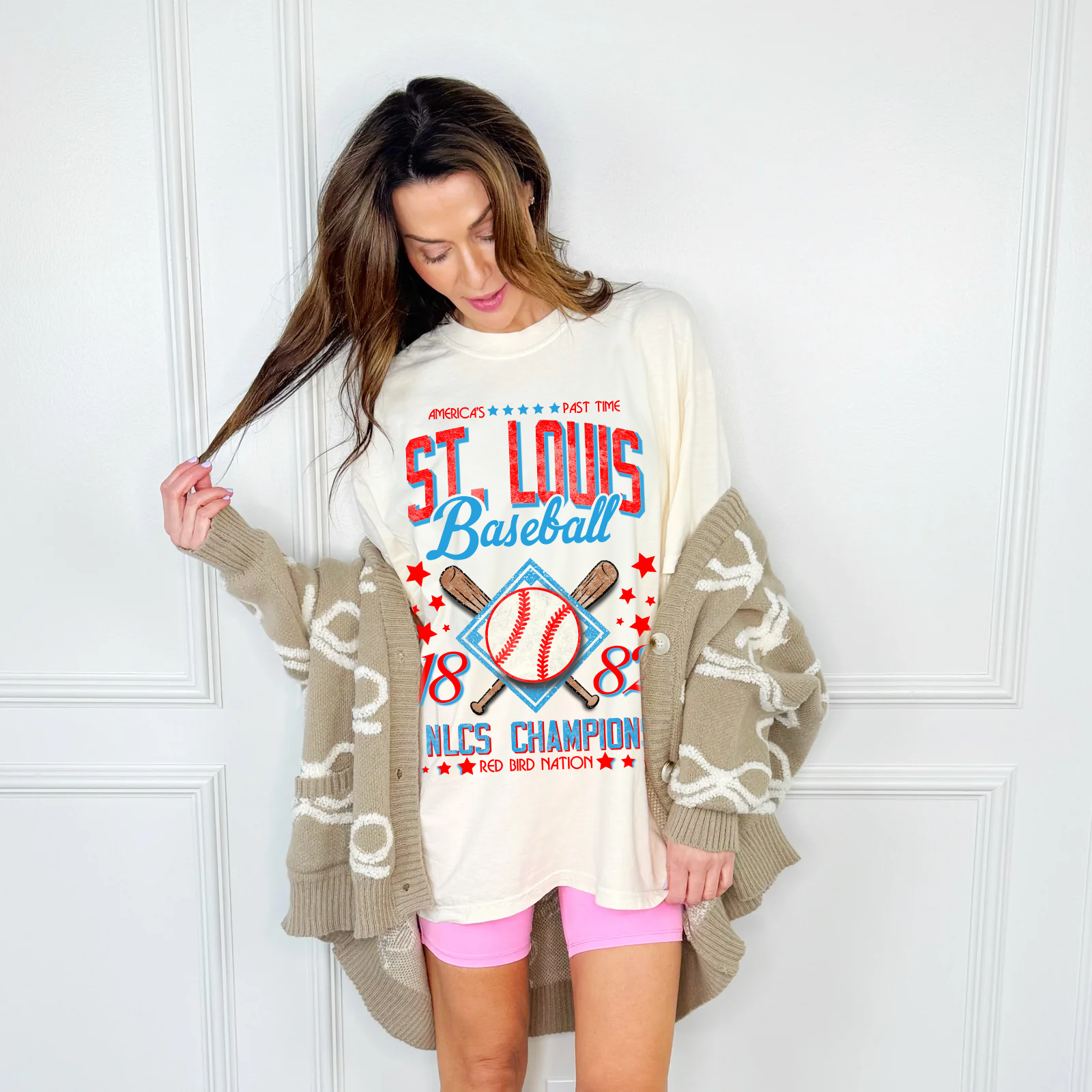 St. Louis Vintage Baseball Tee
