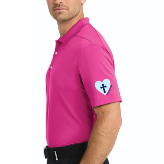 PK's Prayers Pink Nike Golf Polo