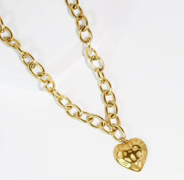 Golden Love Necklace