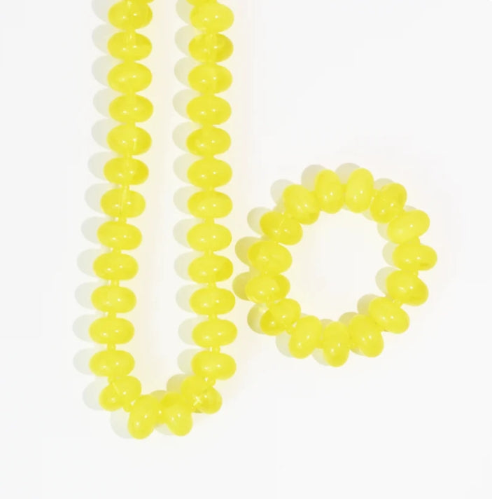 Lemon Drop Necklace & Bracelet Set