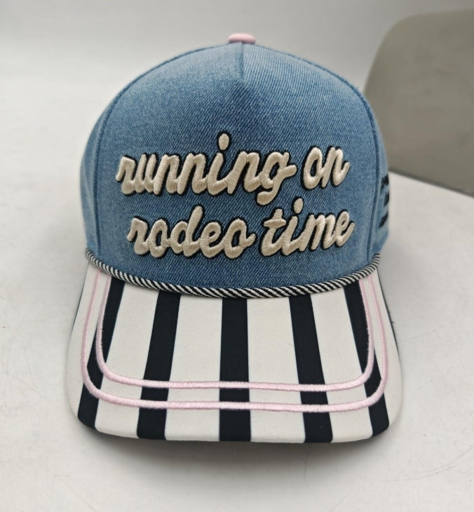 Running on Rodeo Time Hat- Pre Order