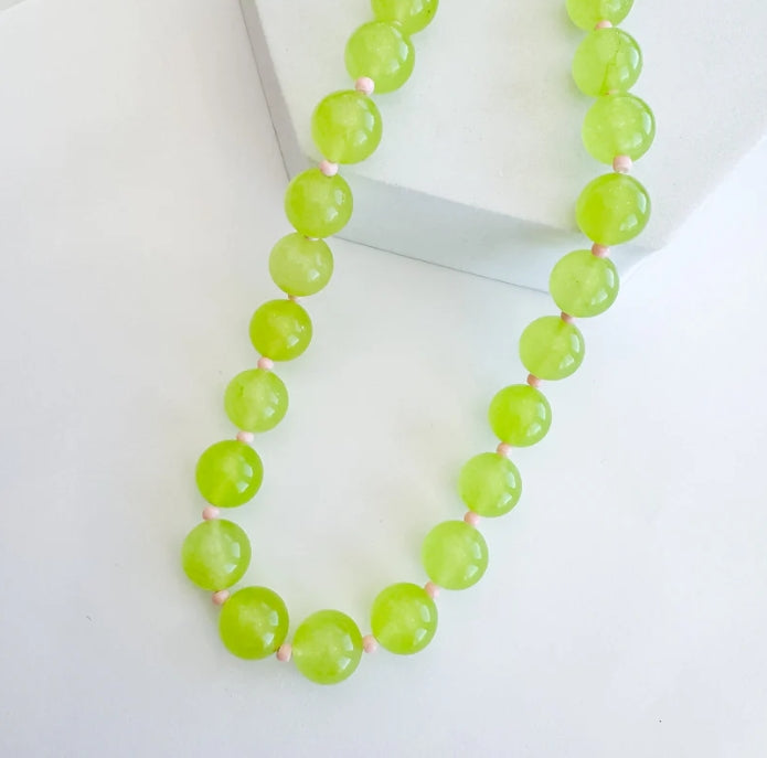 Sour Apple Pop Necklace