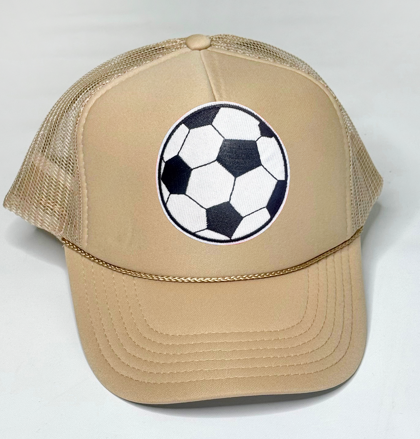 Soccer Patch Trucker Hat