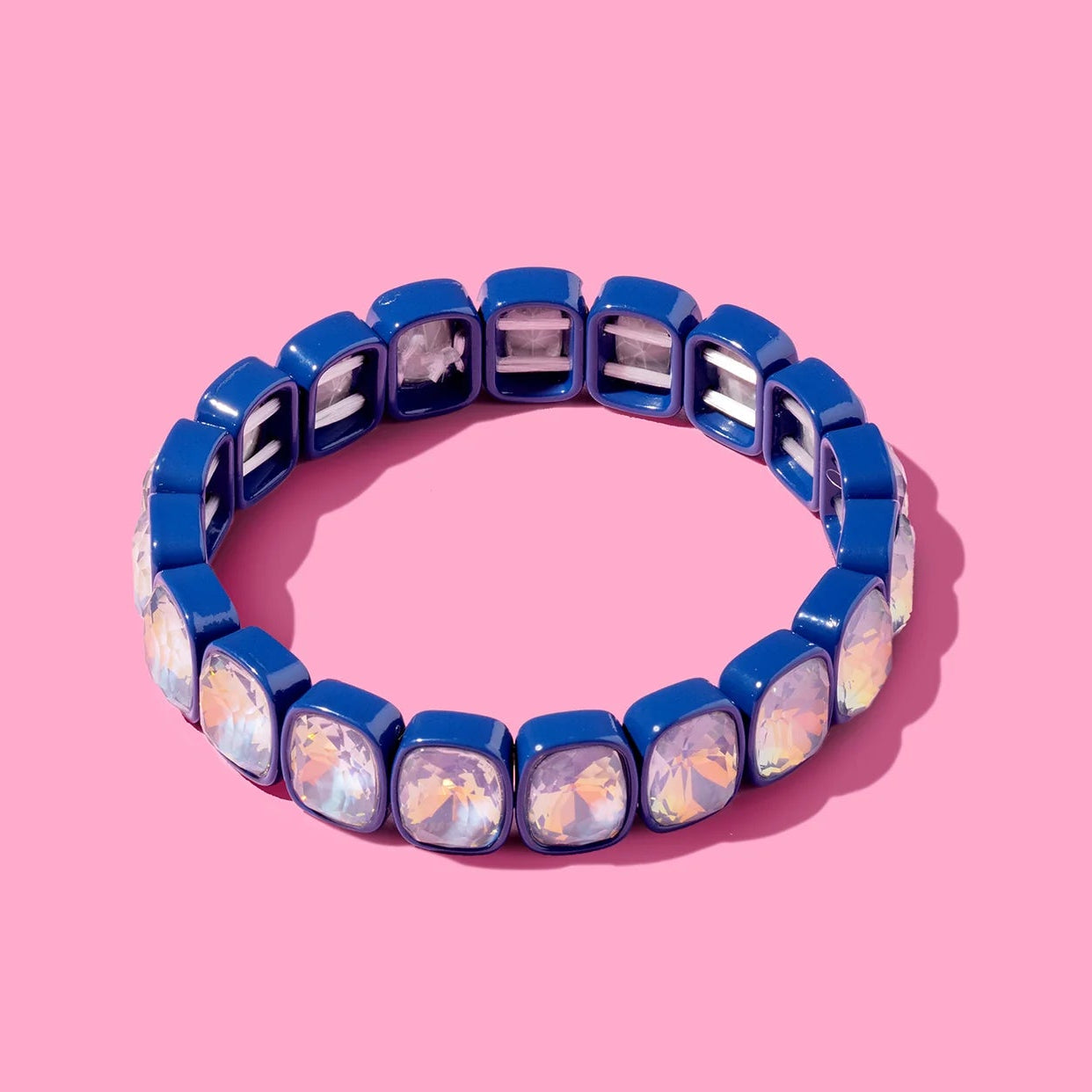 Navy Jewel Bracelet