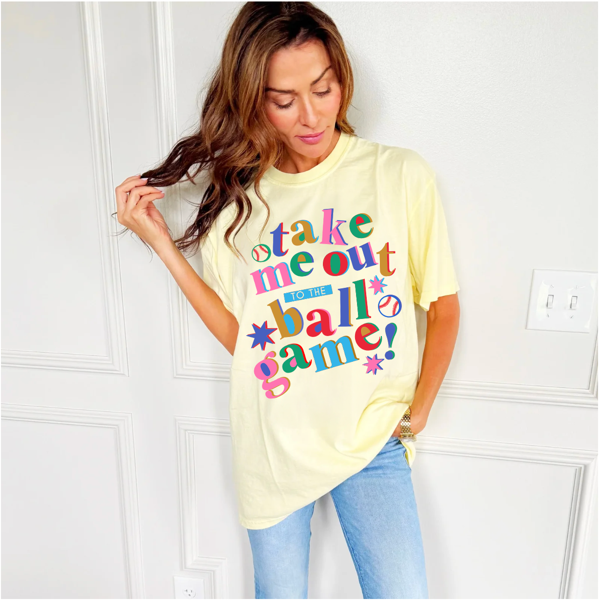 Take Me Out To The Ball Game Tee