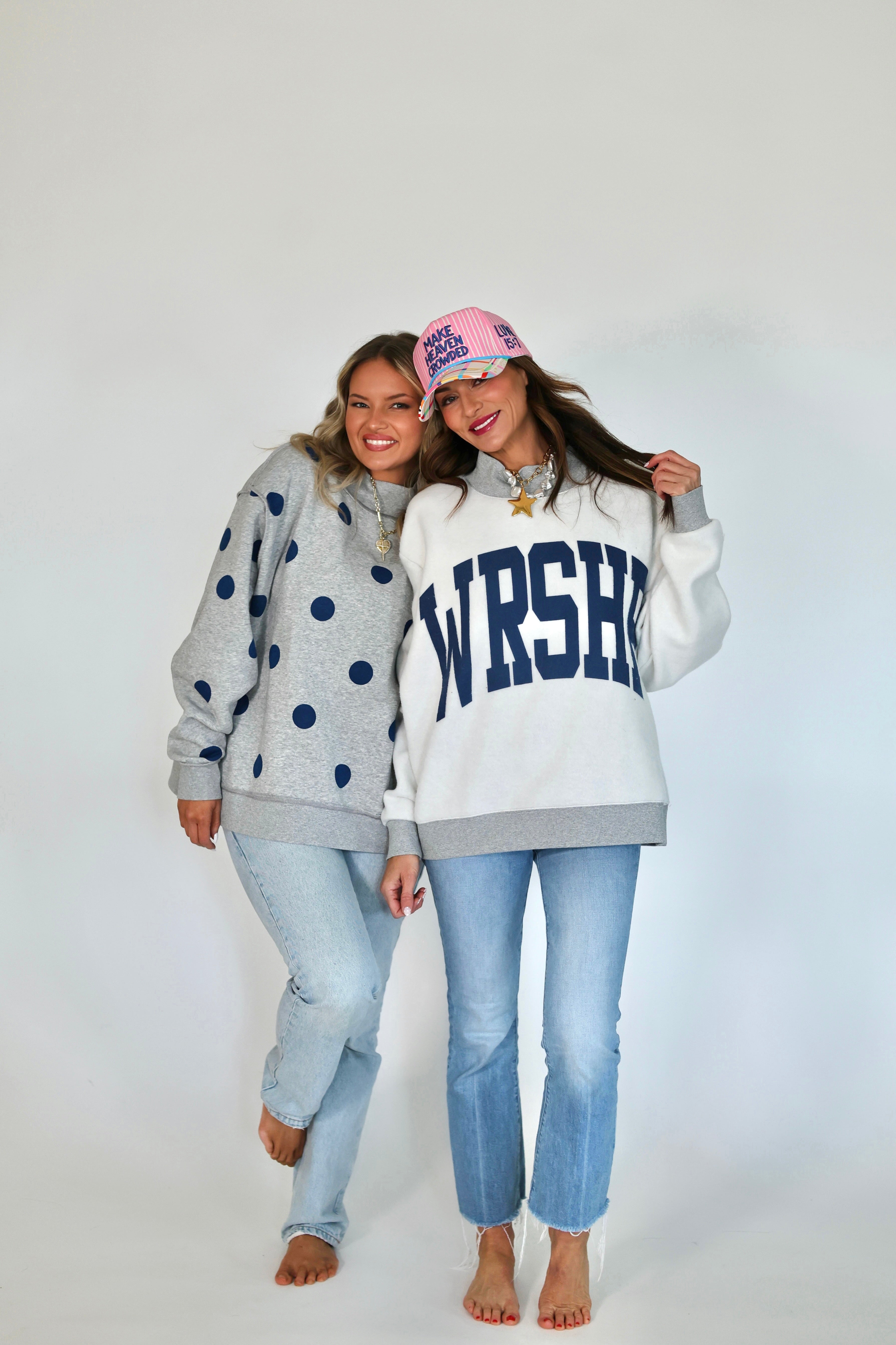 WRSHP 2-Sided Mock Sweatshirt - Pre Order!