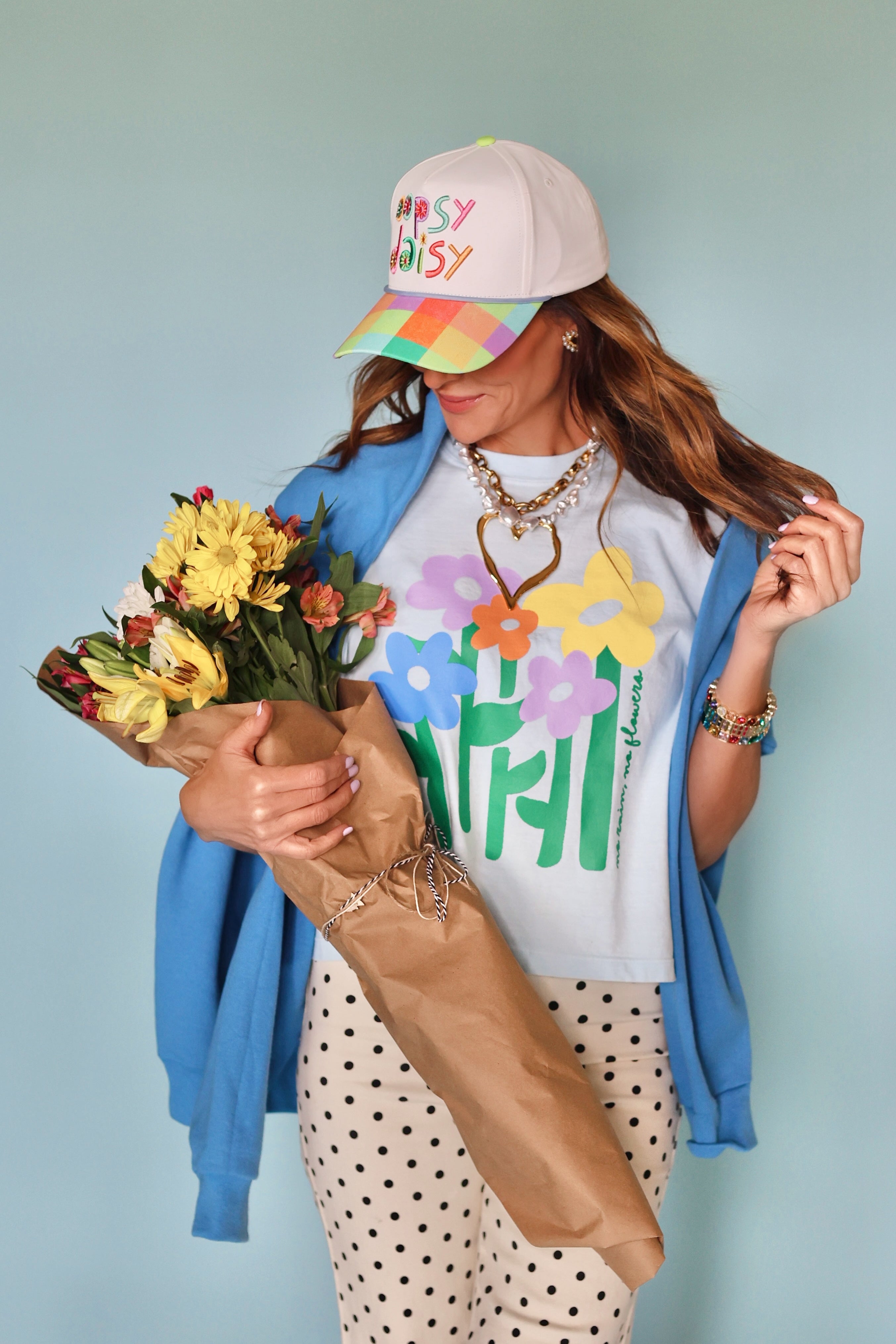 No Rain, No flowers Crop Tee