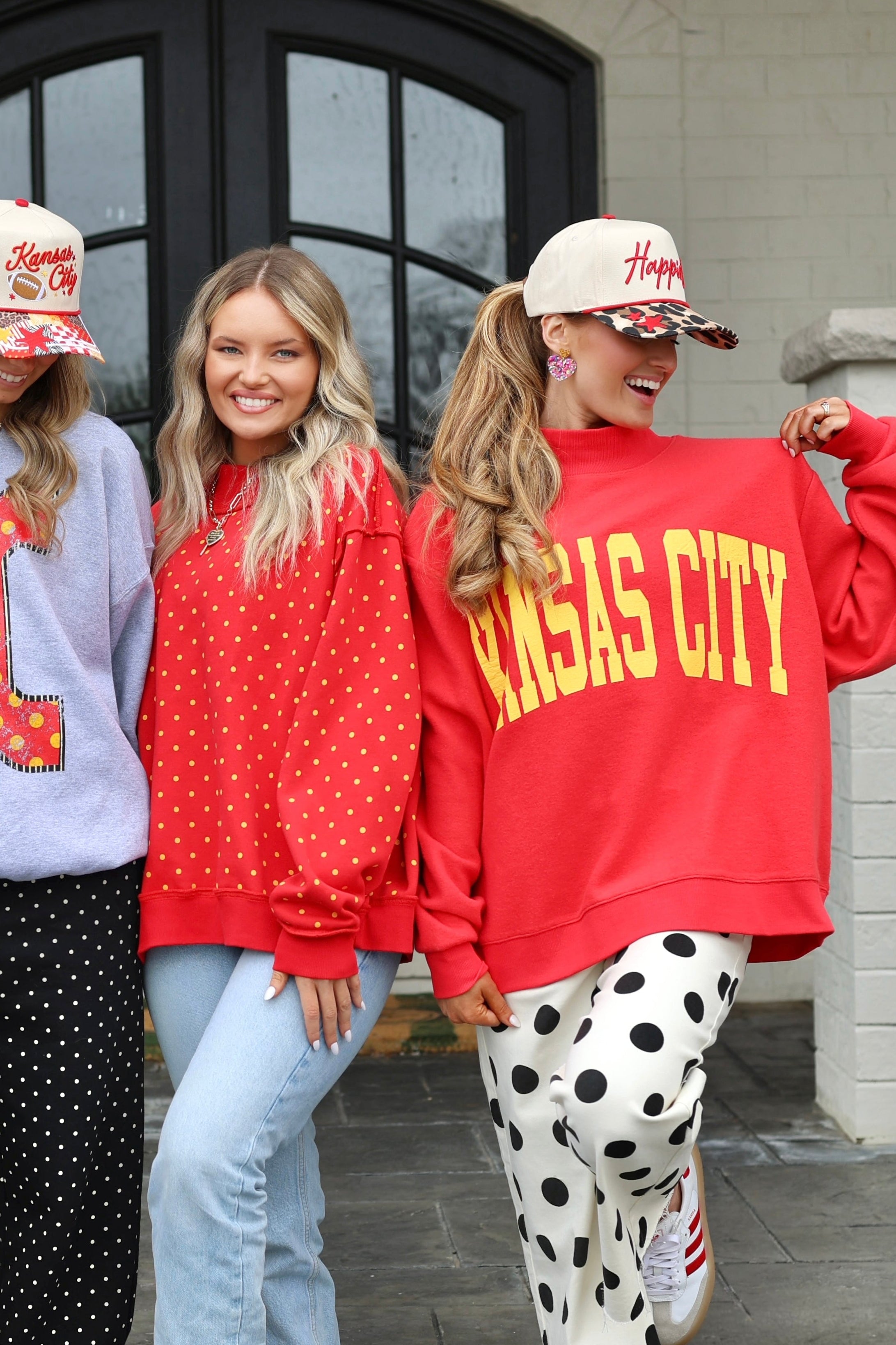 Kansas City 2-Sided Mock Sweatshirt