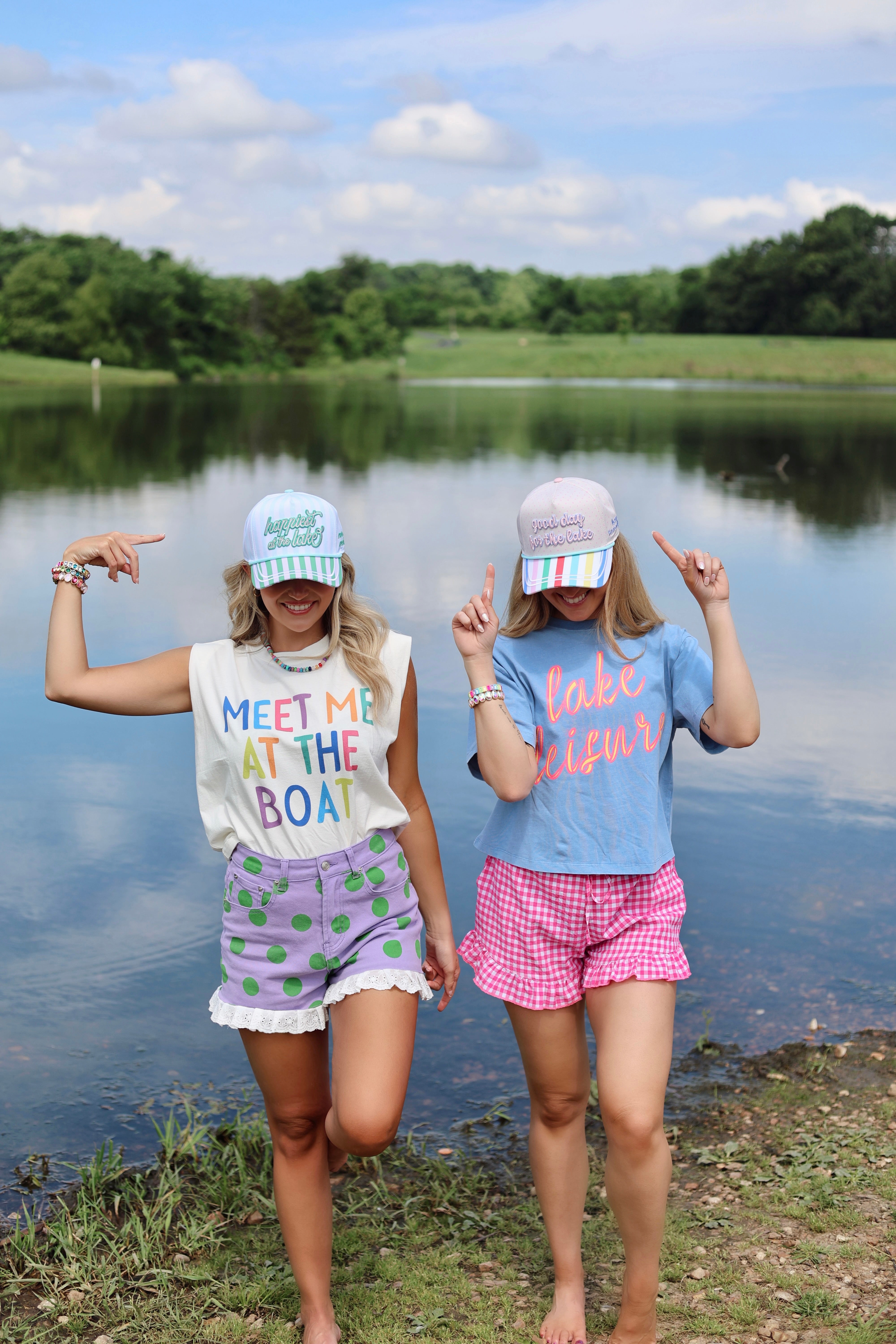 Lake Leisure Crop Tee- Pre Order