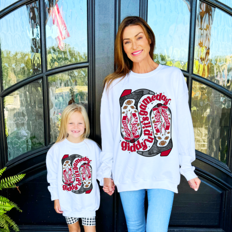 Arkansas Boots Youth & Adult Sweatshirt