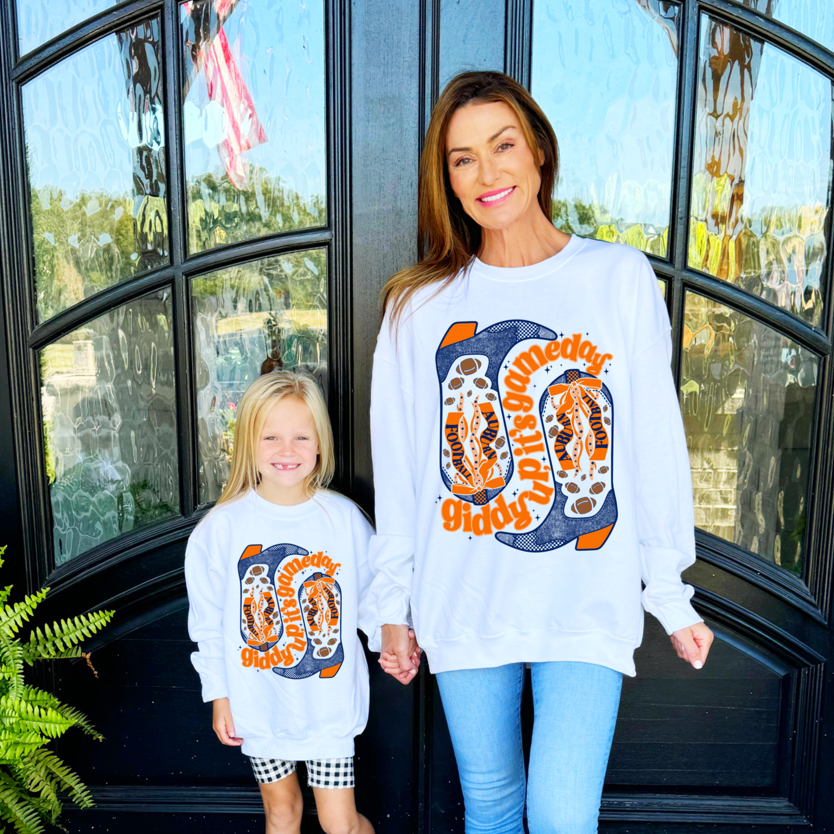 Auburn Boots Youth & Adult Sweatshirt
