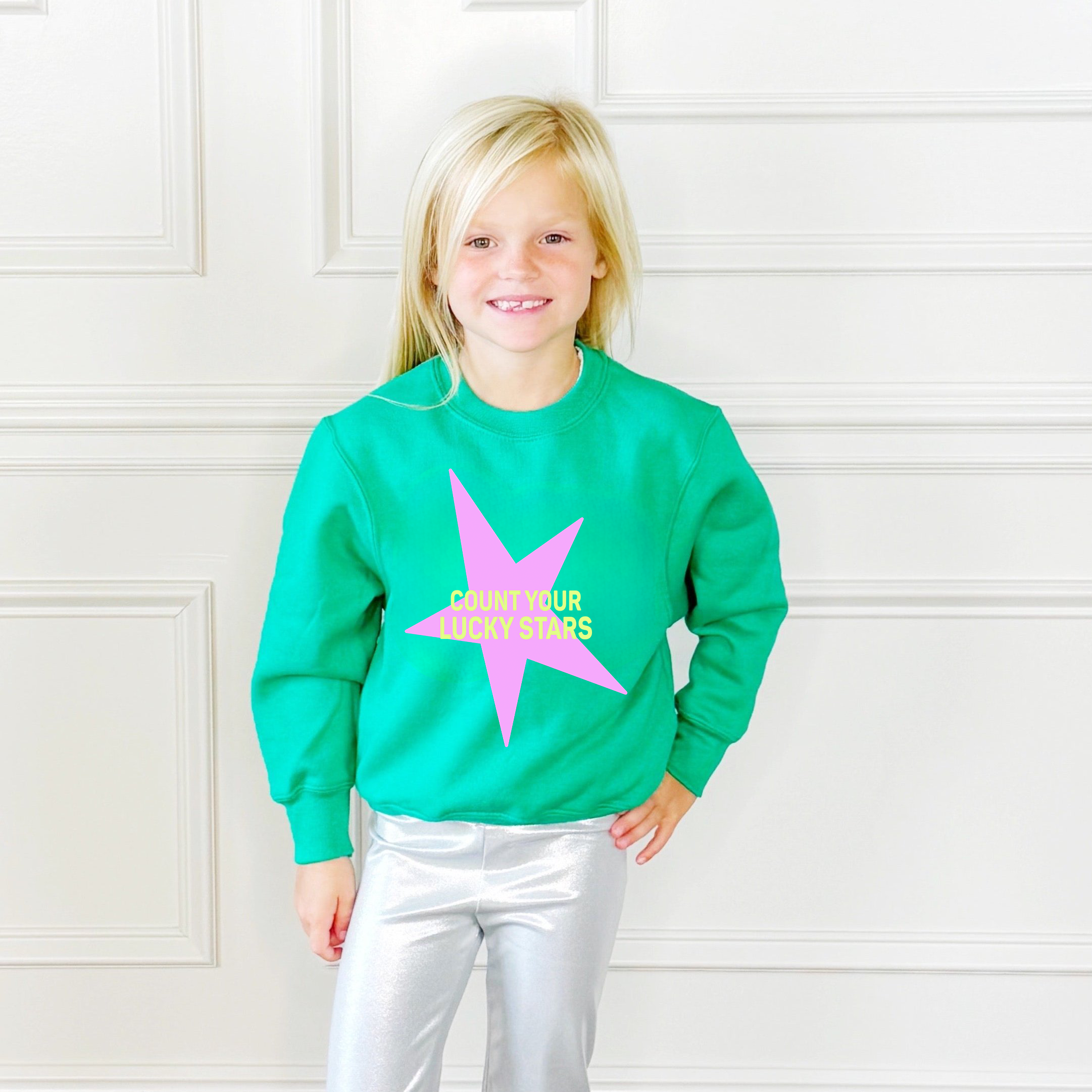 St. Pat's Count Your Lucky Stars Youth and Adult Sweatshirt