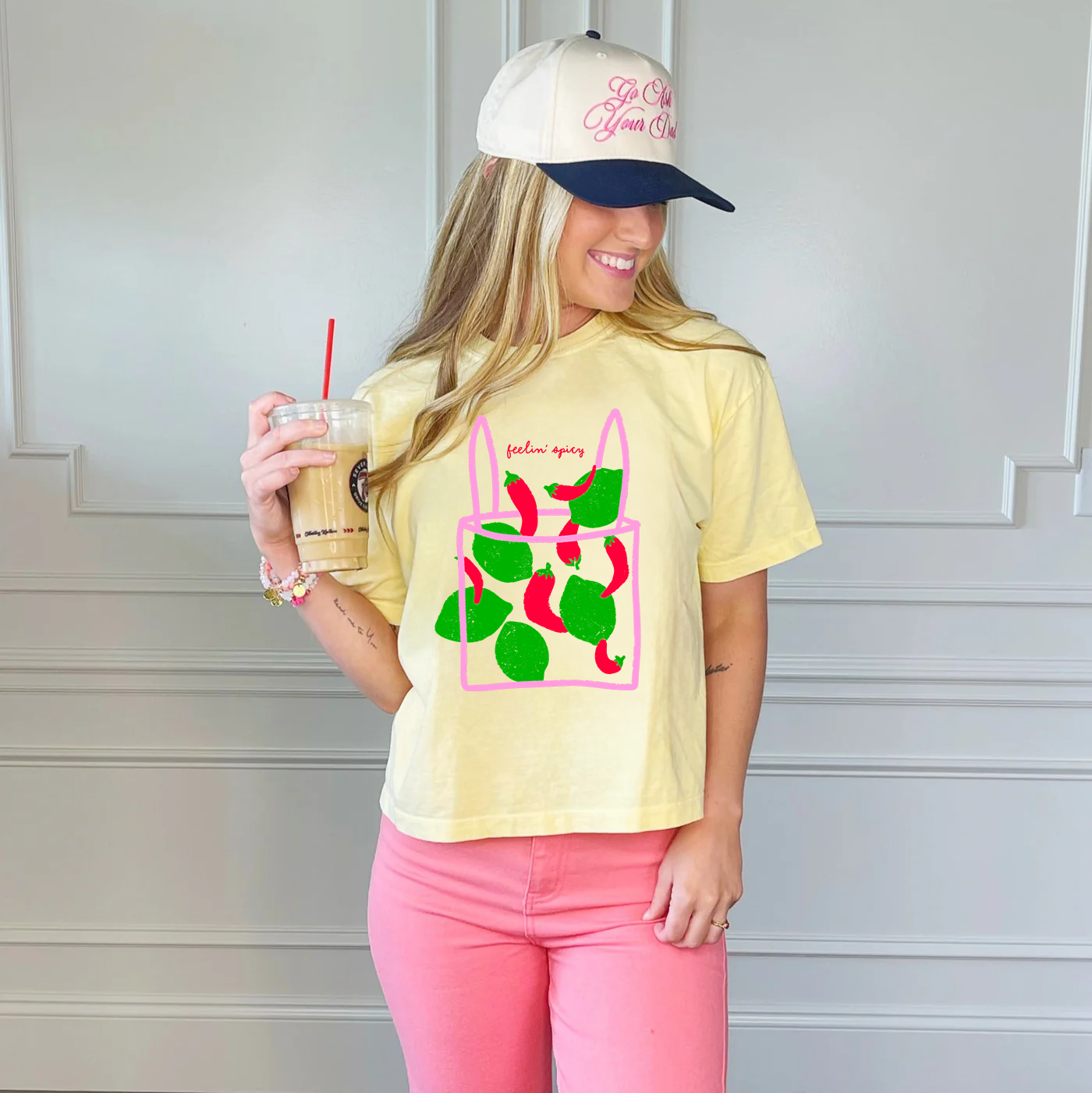 Feelin Spicy Crop Tee