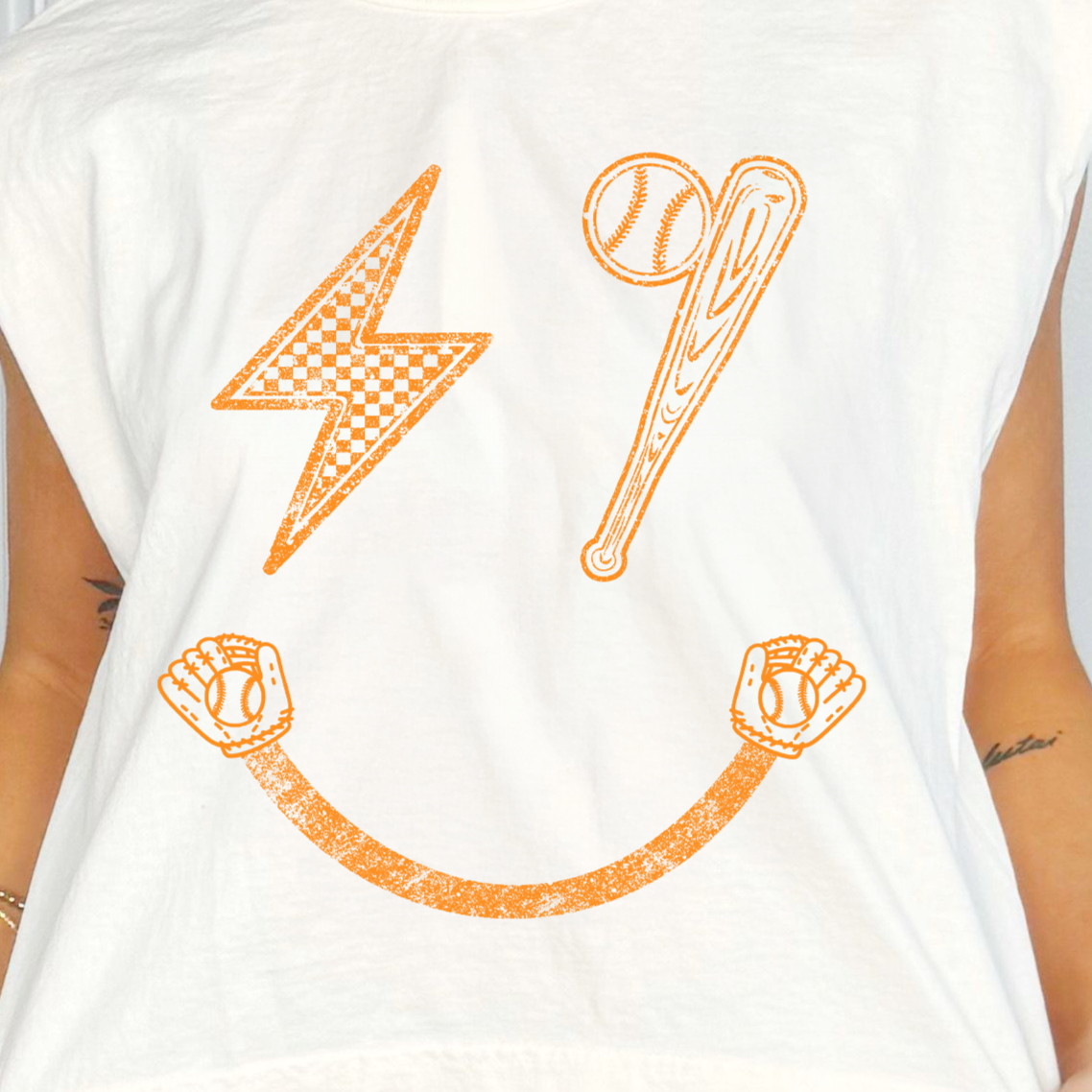Ballpark Smiley Tee