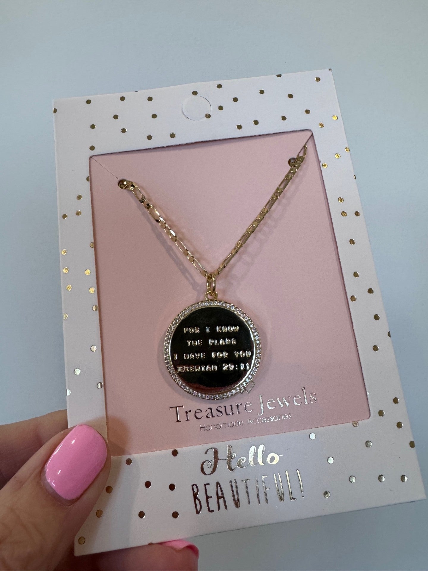 Jeremiah 29:11 Necklace