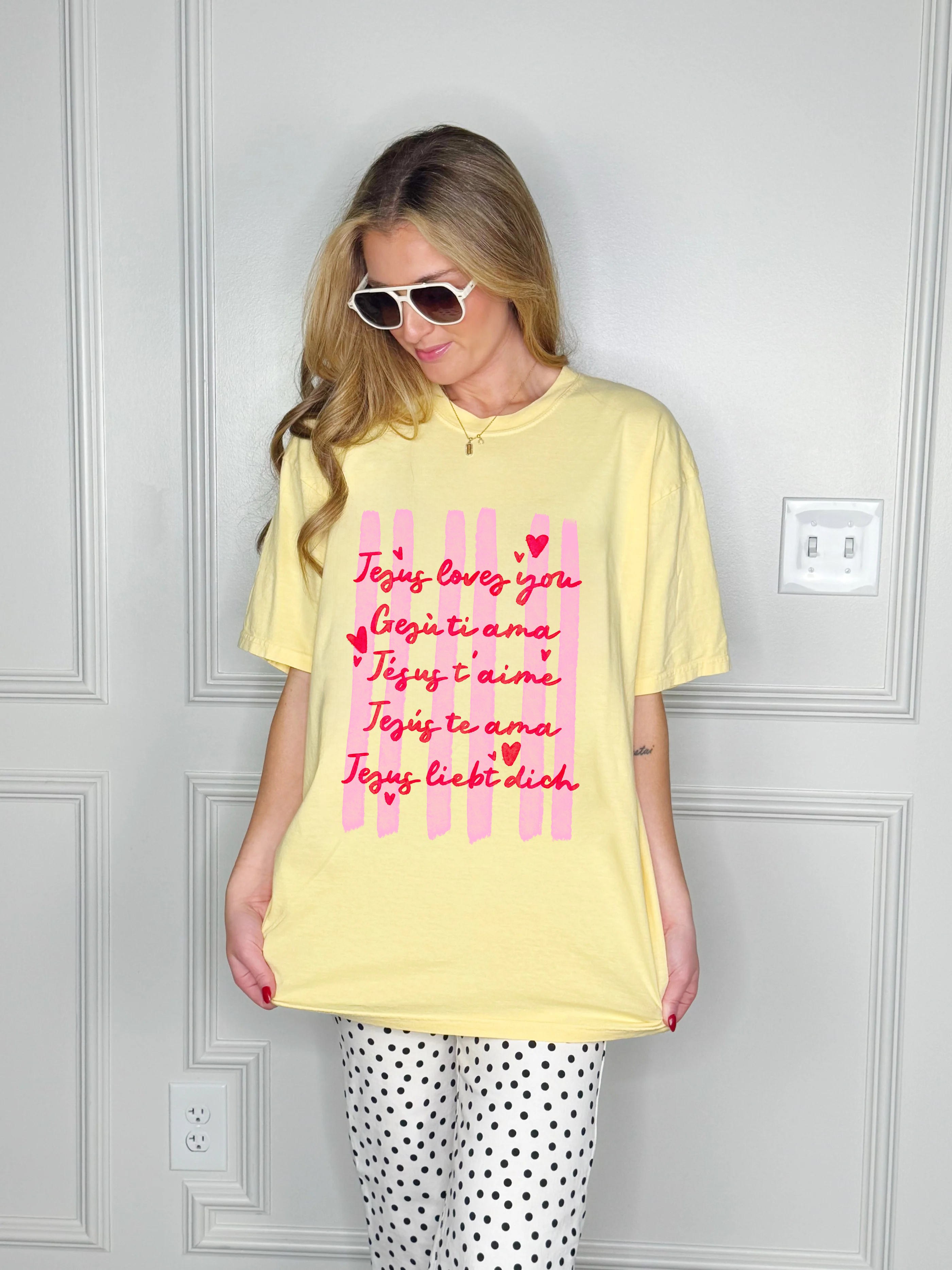 Jesus Loves You Worldwide Youth & Adult Tee