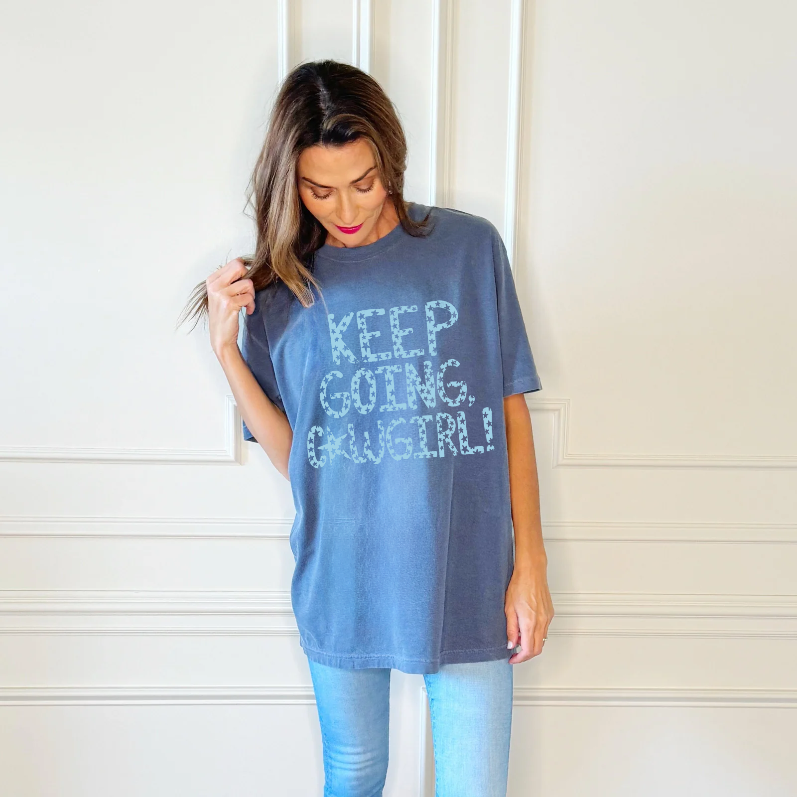 Keep Going Cowgirl Tee