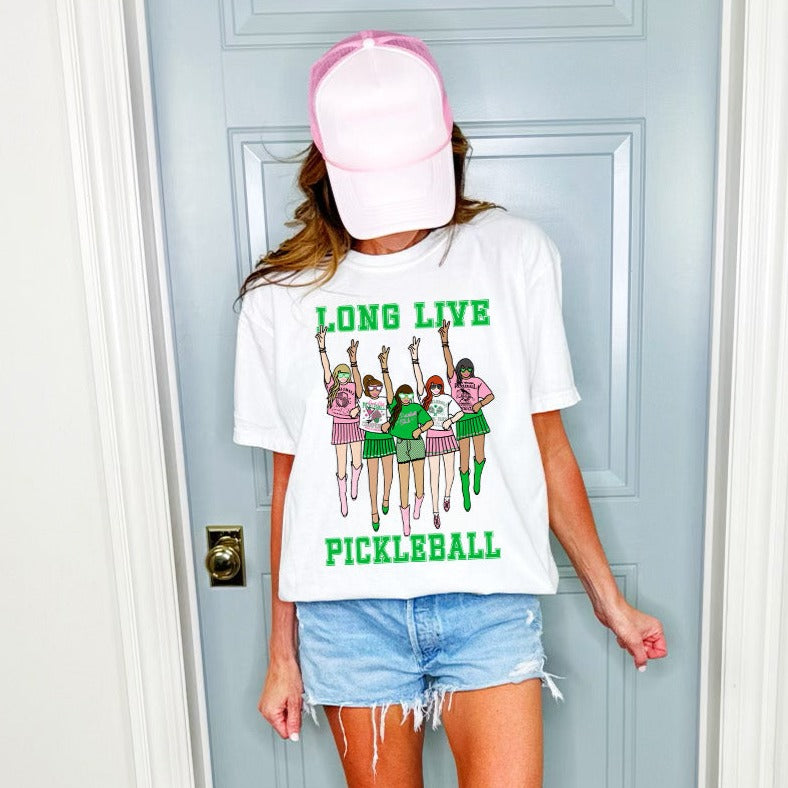 Long Live Pickleball Tee youth and adult tee