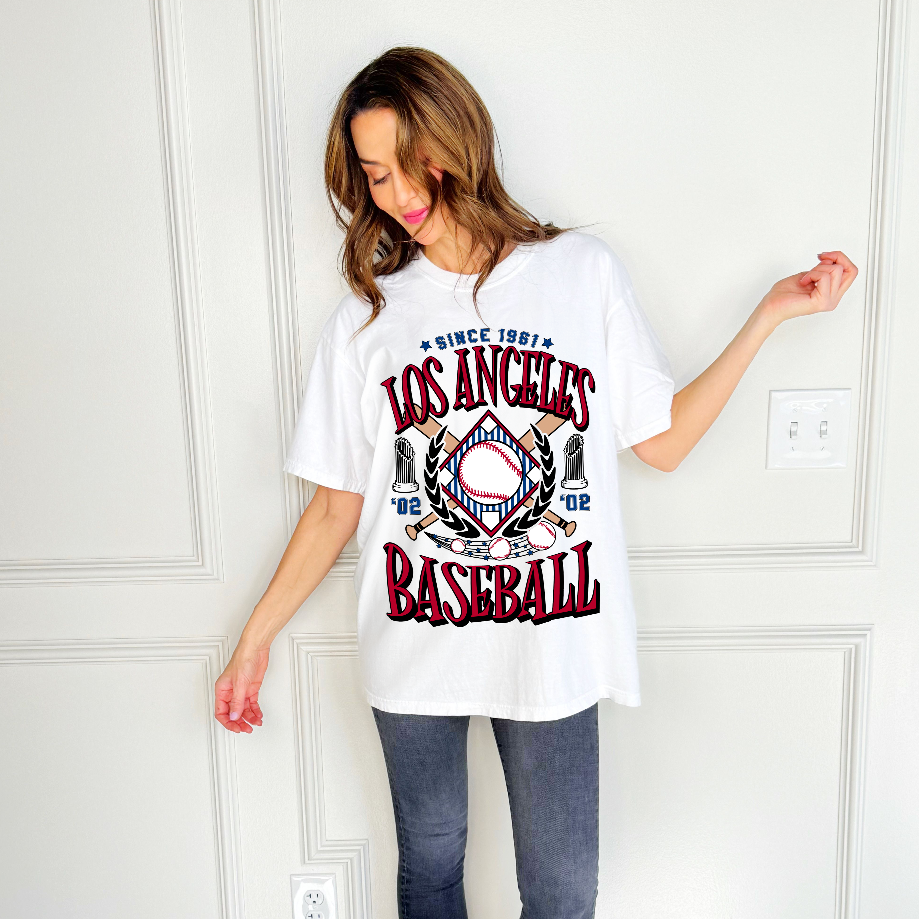 Los Angeles Angels Inspired Baseball Team Youth & Adult tee