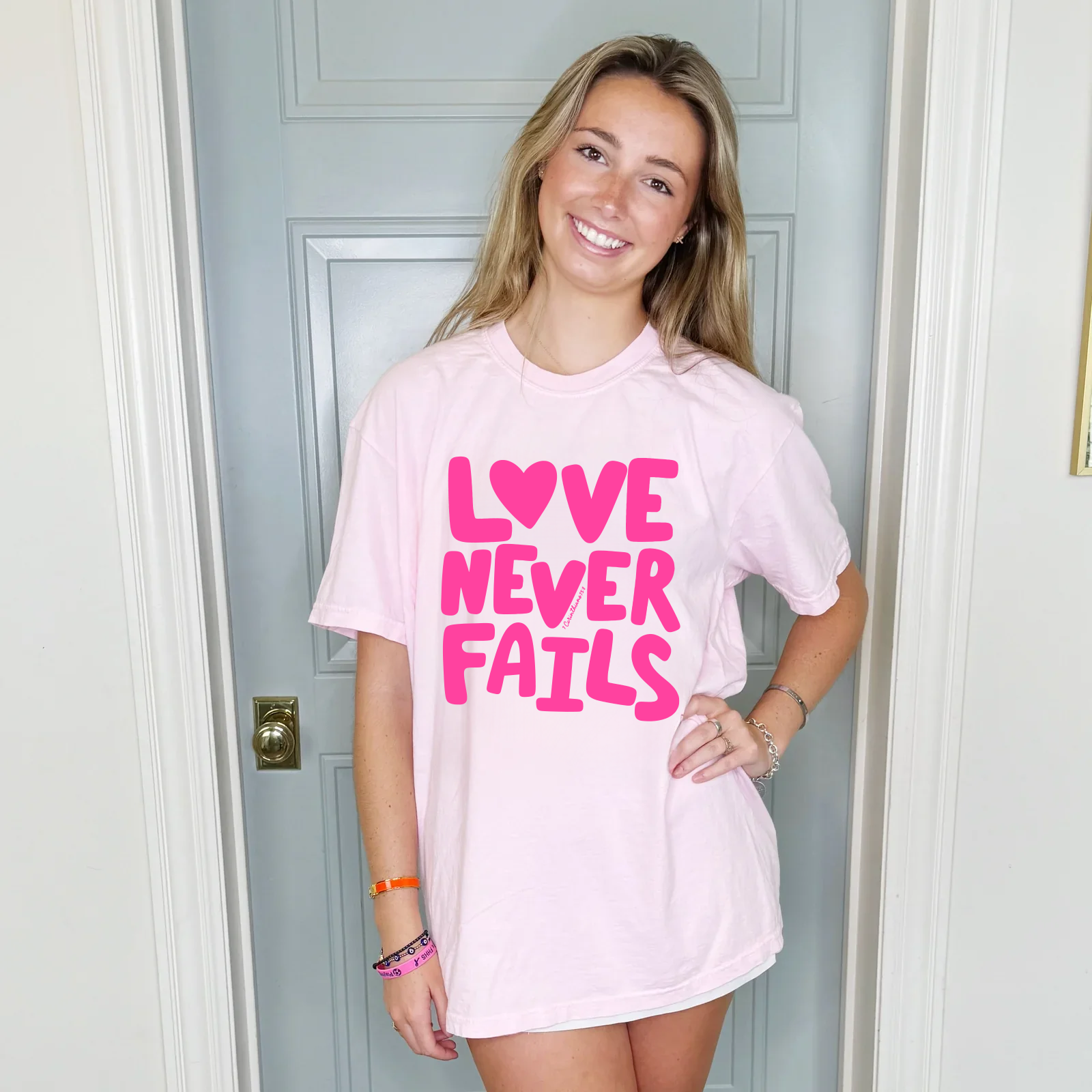 Love Never Fails Youth & Adult Tee