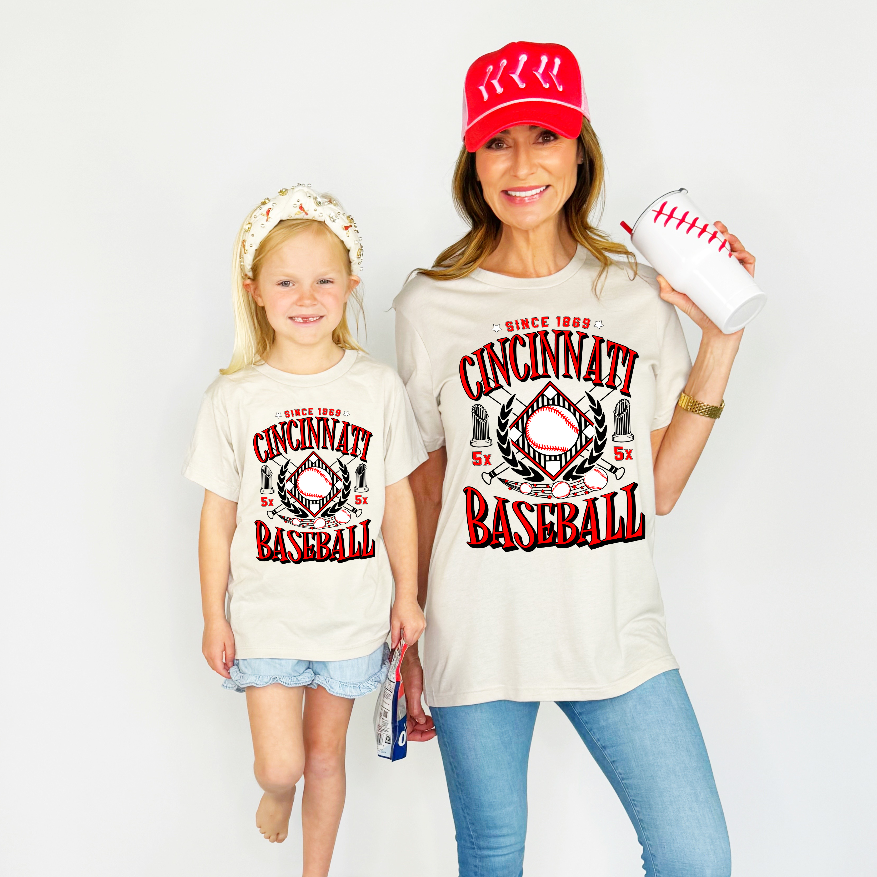 Cincinnati Baseball Team Youth & Adult tee