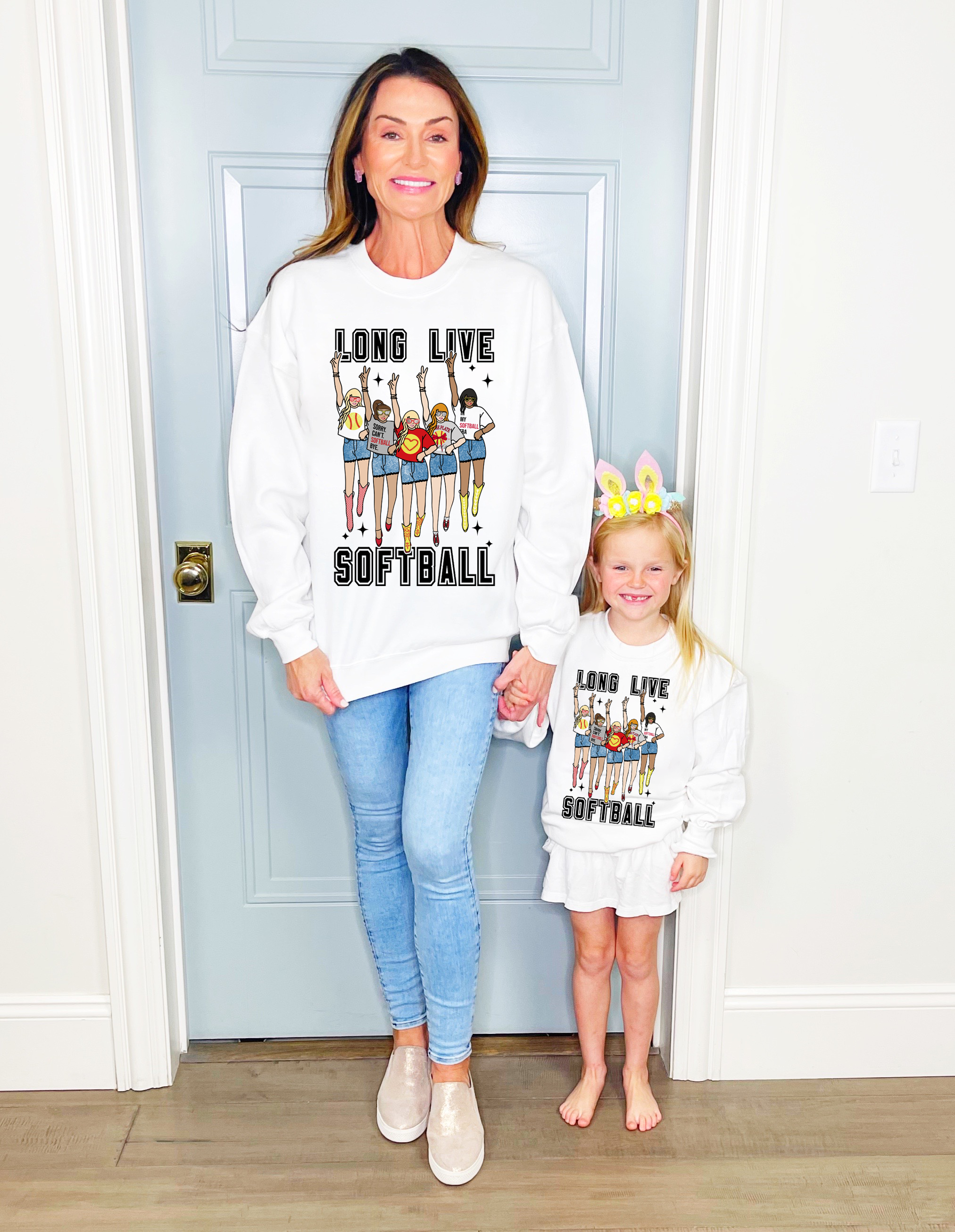 Long Live Softball Youth & Adult Sweatshirt