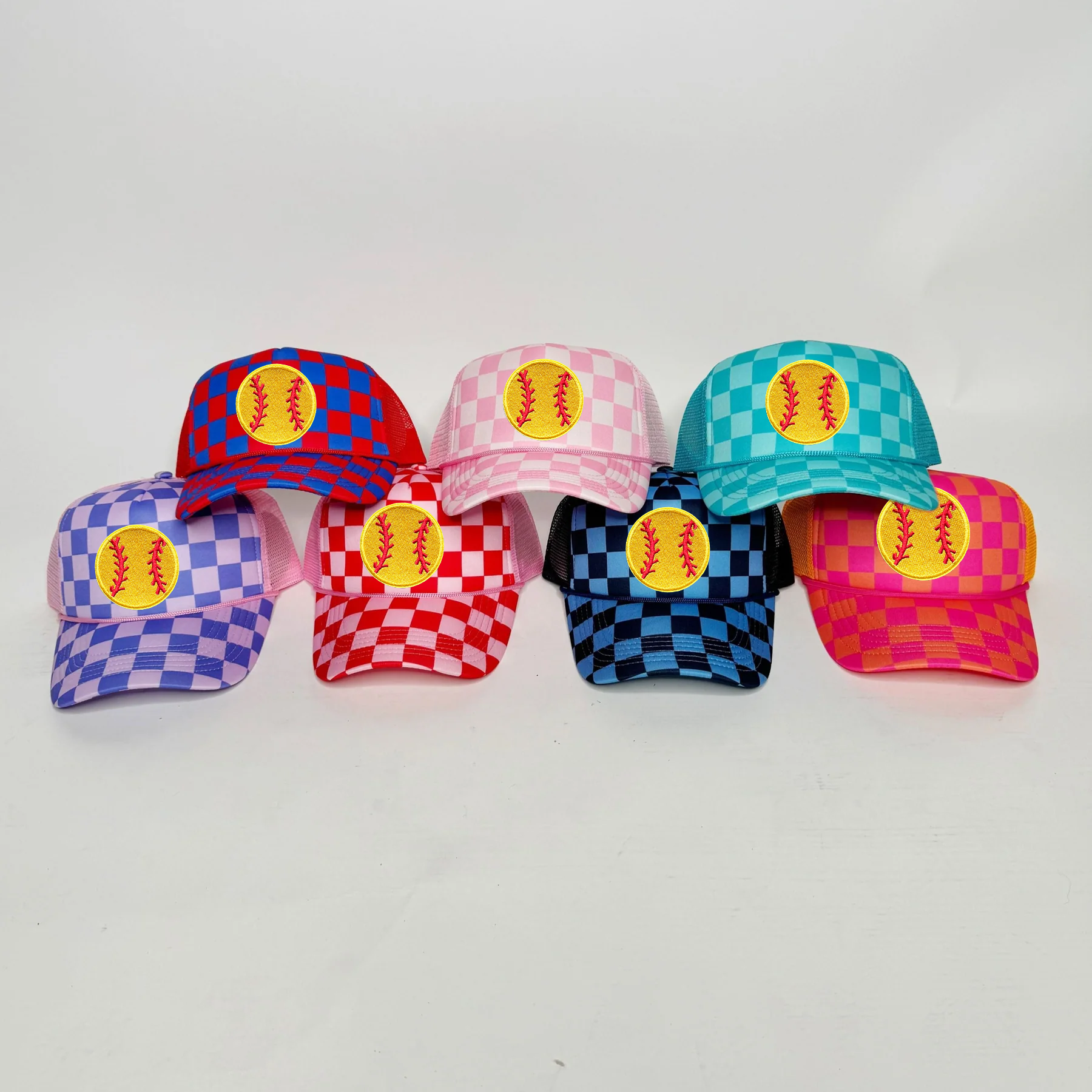 Softball Patch Trucker Hat