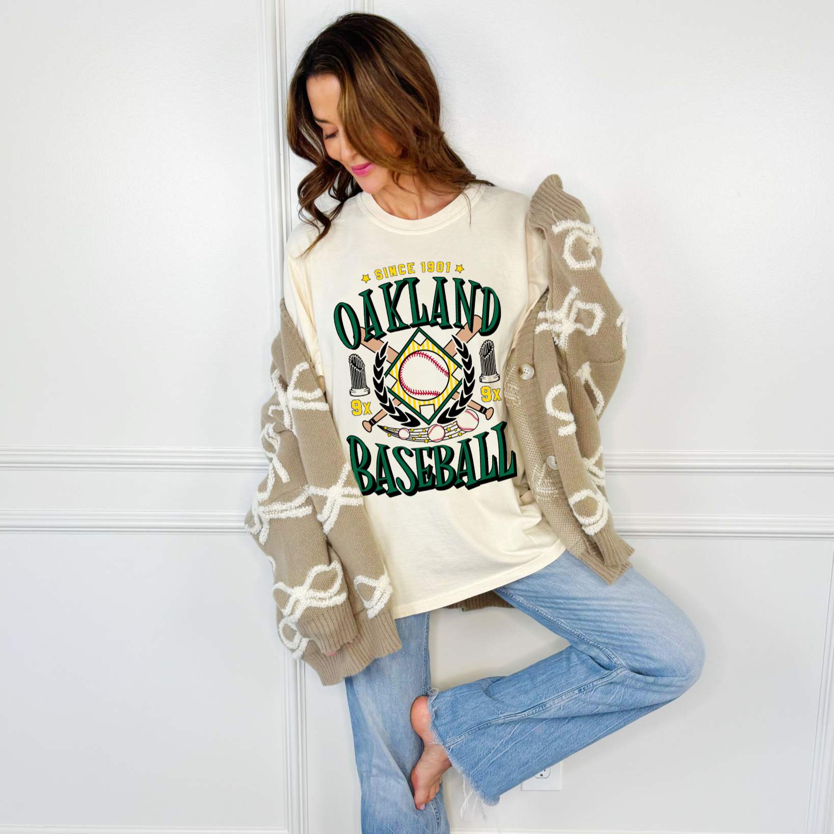 Oakland Baseball Team Youth & Adult tee