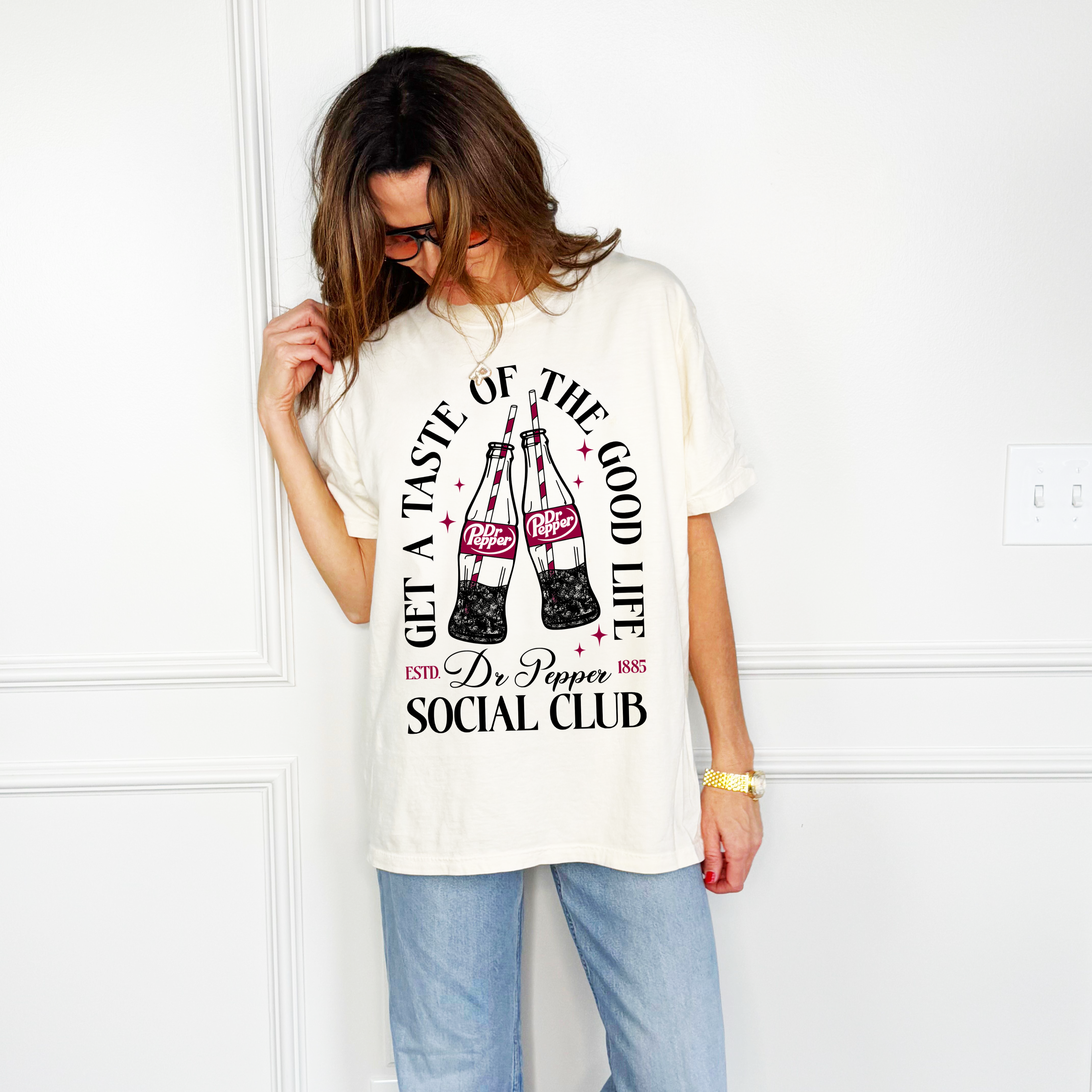 Dr Pepper Get a taste of the good Life tee