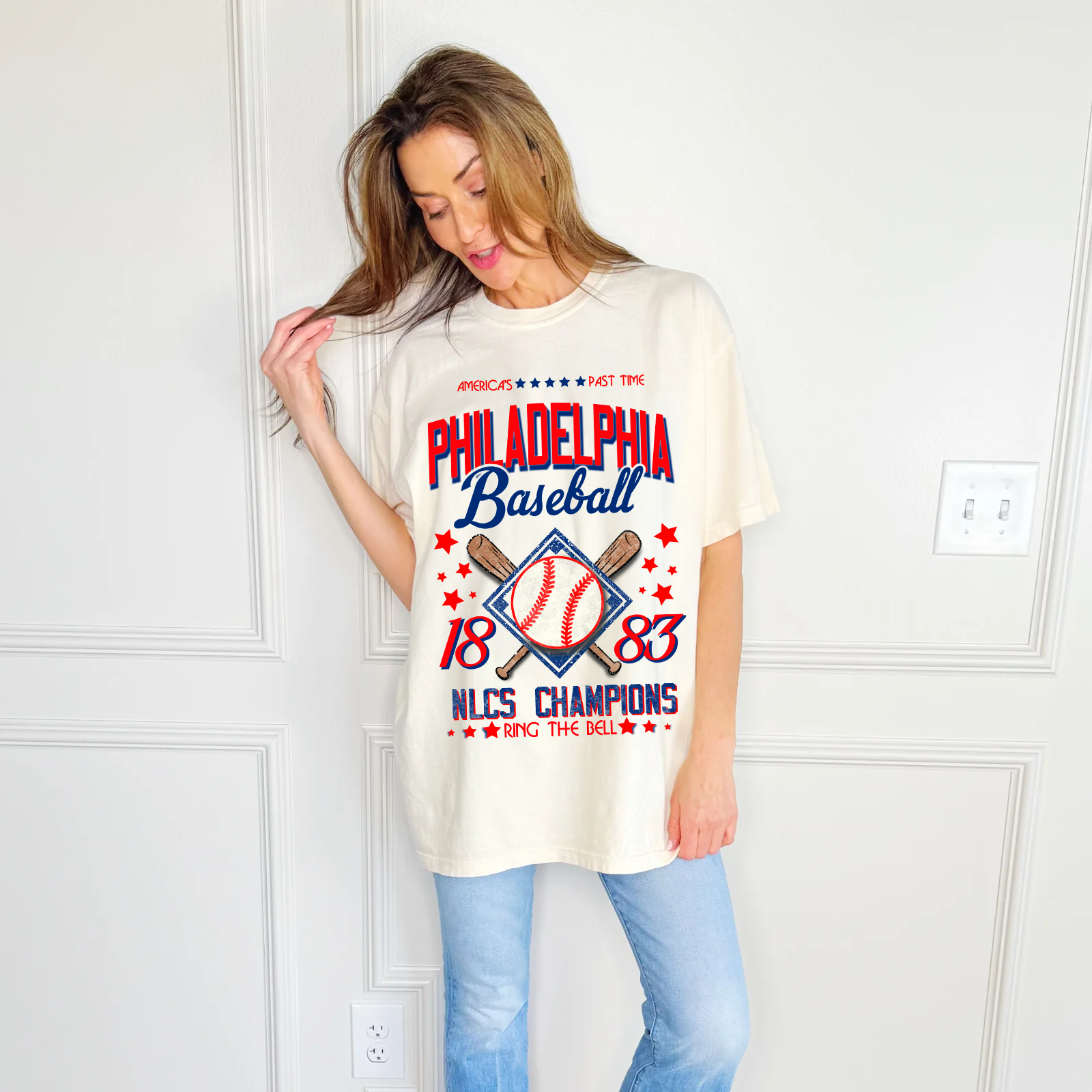 Philadelphia Vintage Baseball Tee