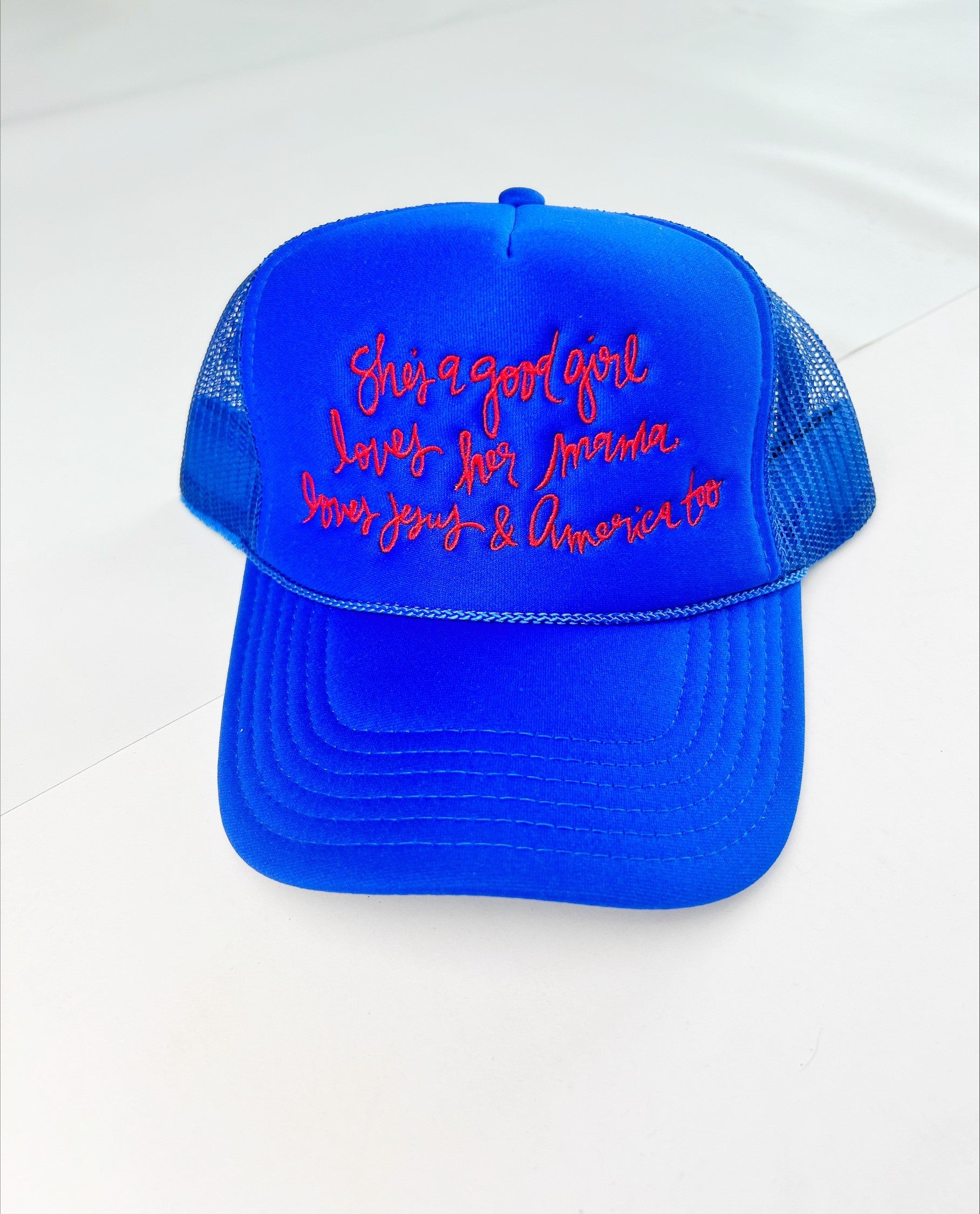 Shes a Good Girl Trucker Hat