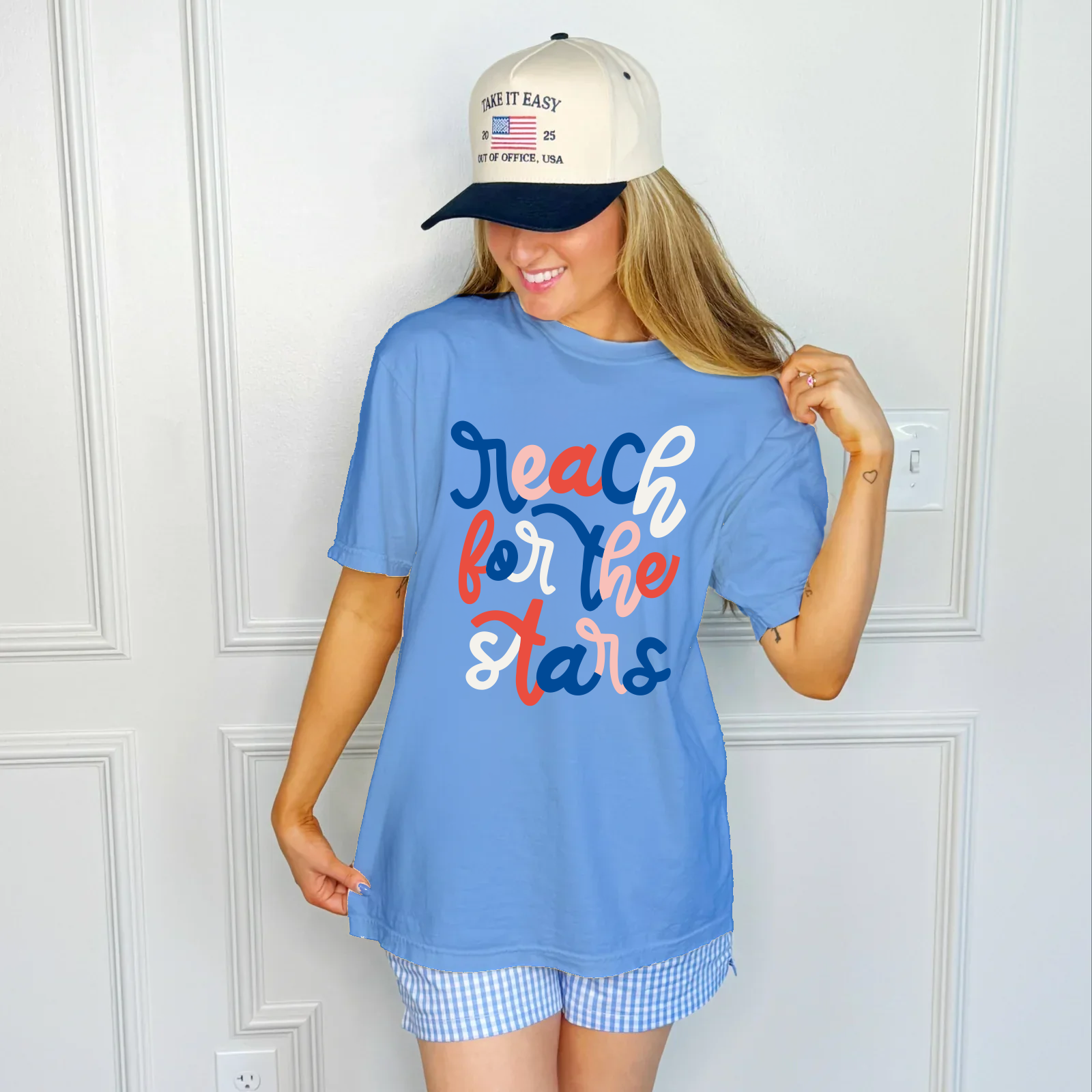 USA Reach for the Stars Tee- Pre Order