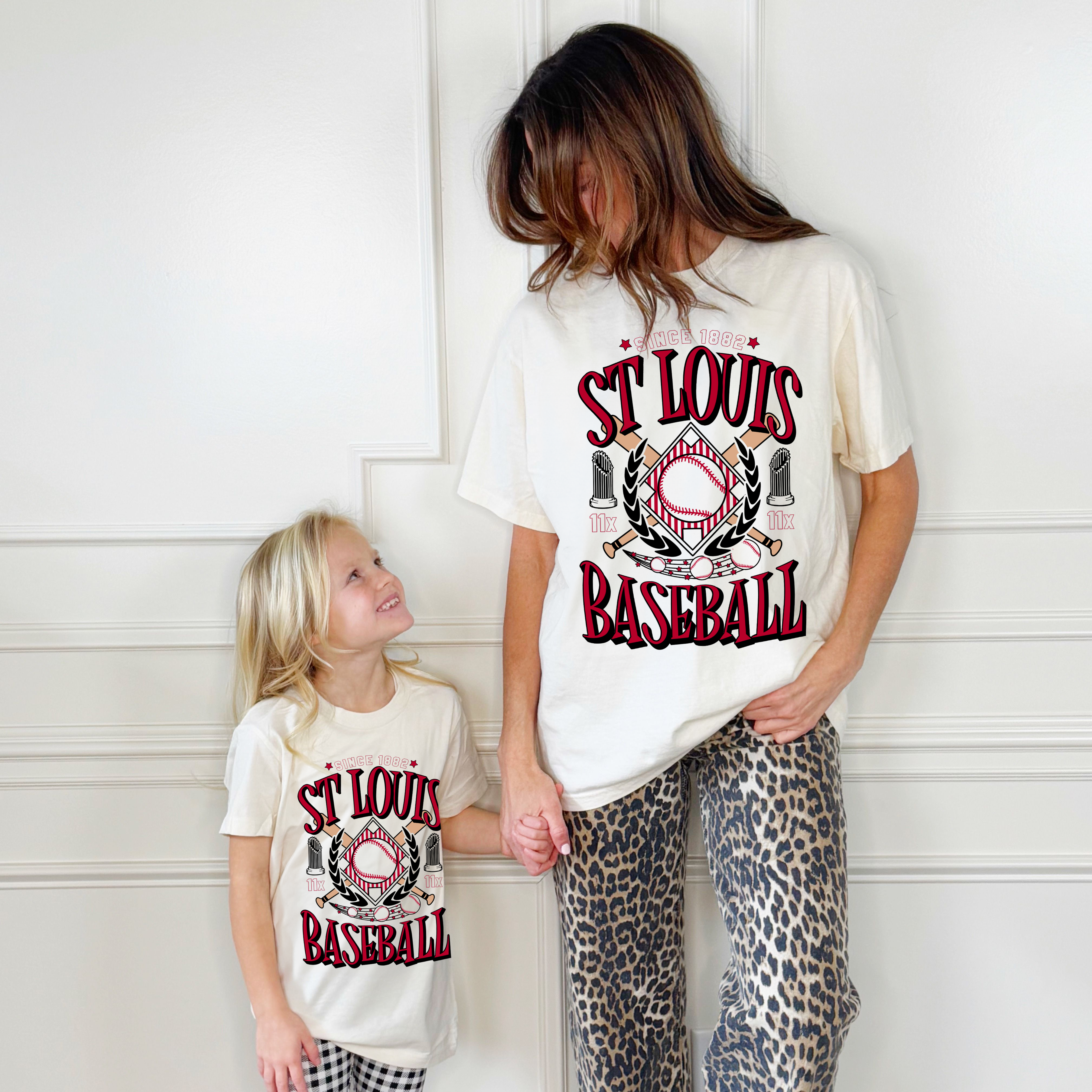 St. Louis Baseball Team Youth & Adult tee