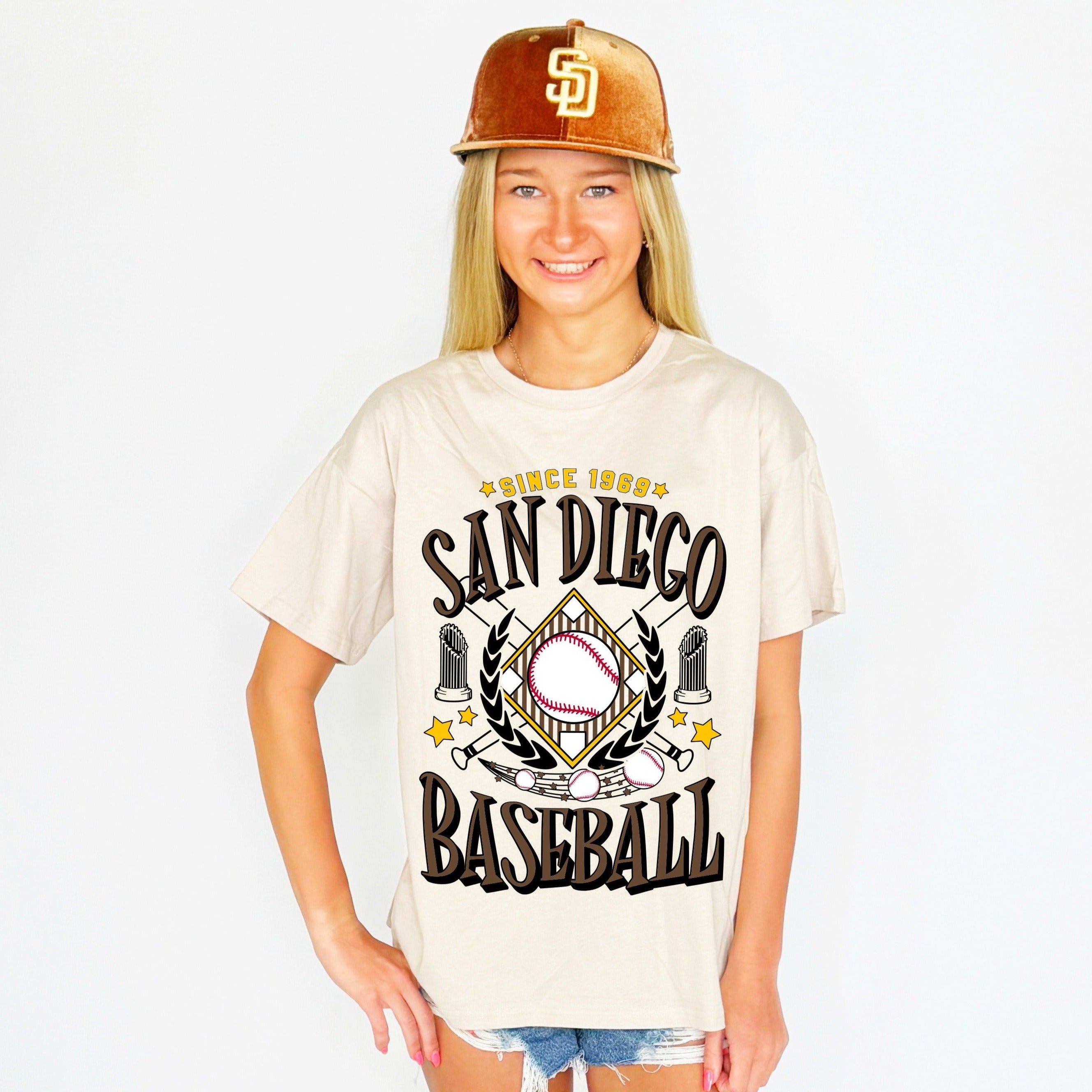 San Diego Baseball Team Youth & Adult tee