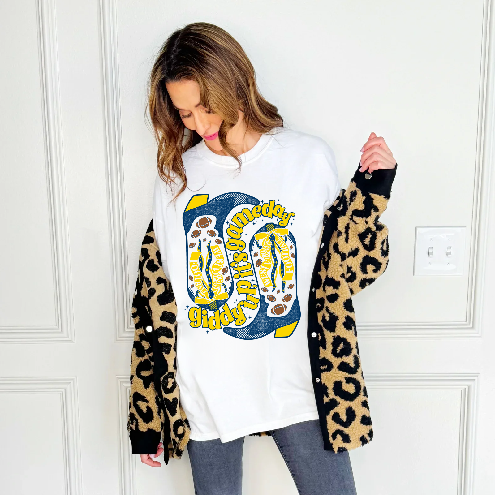 West Virginia Boots Youth & Adult Tee