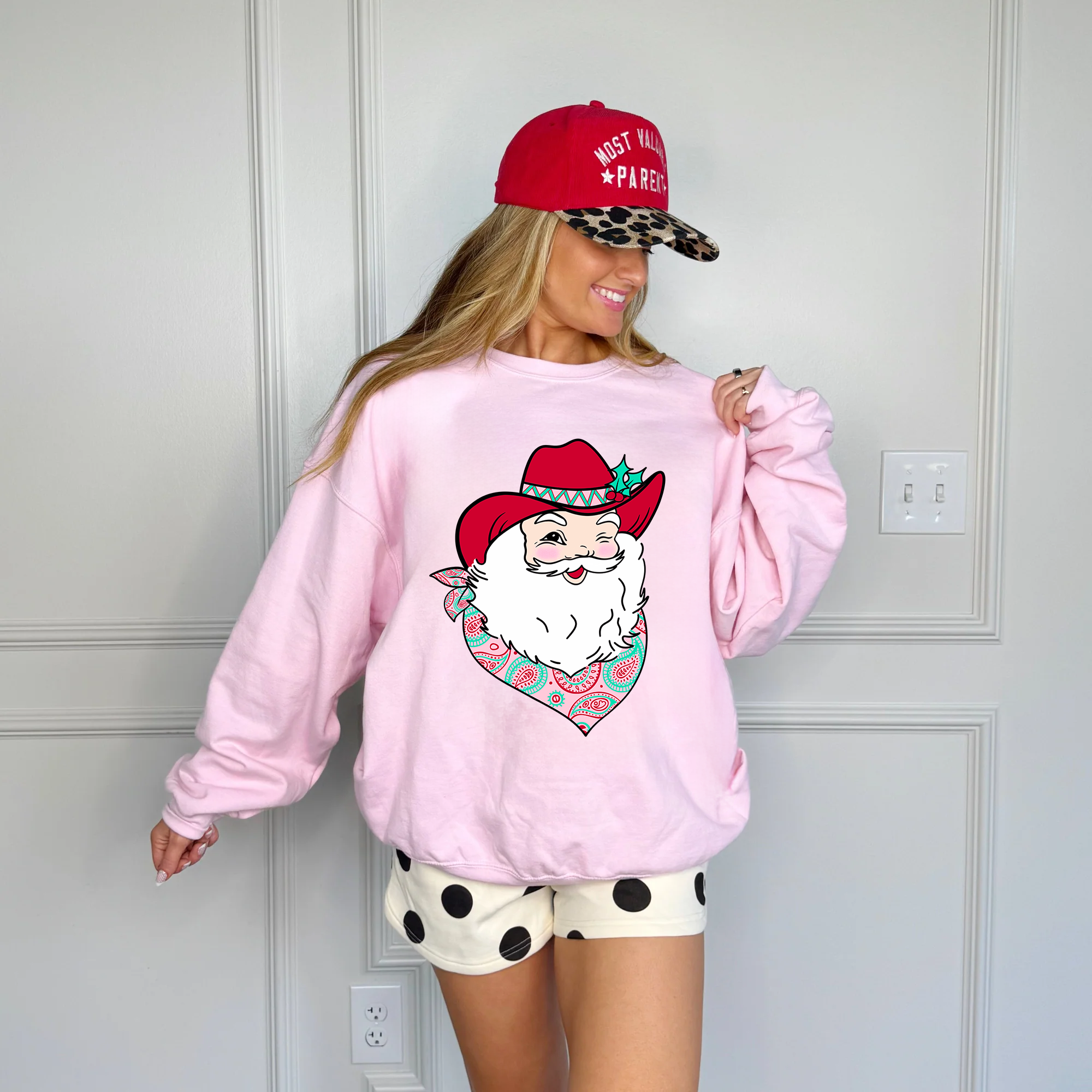 Western Santa Youth & Adult Sweatshirt