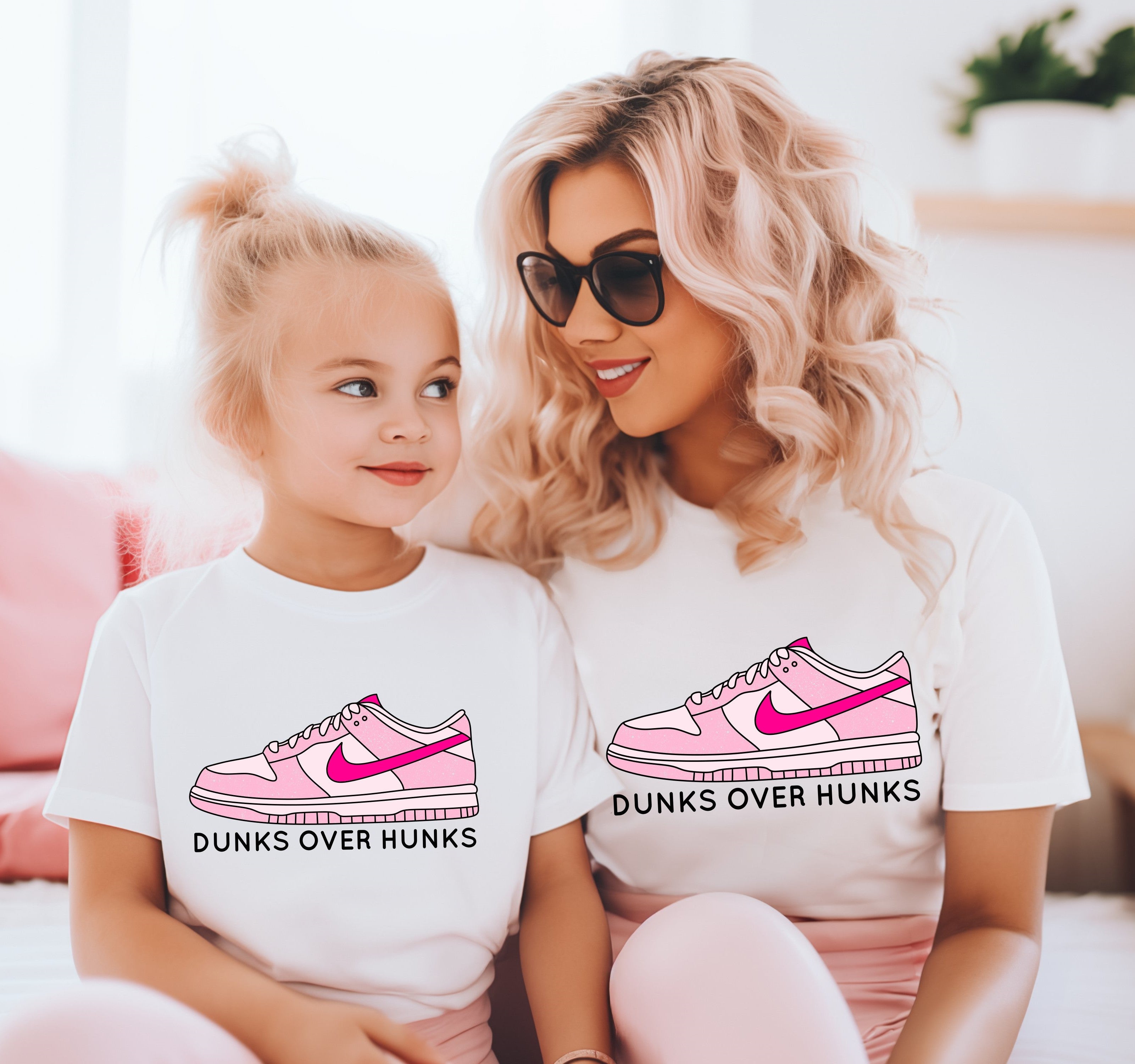 Dunks over Hunks Youth and Adult Tee