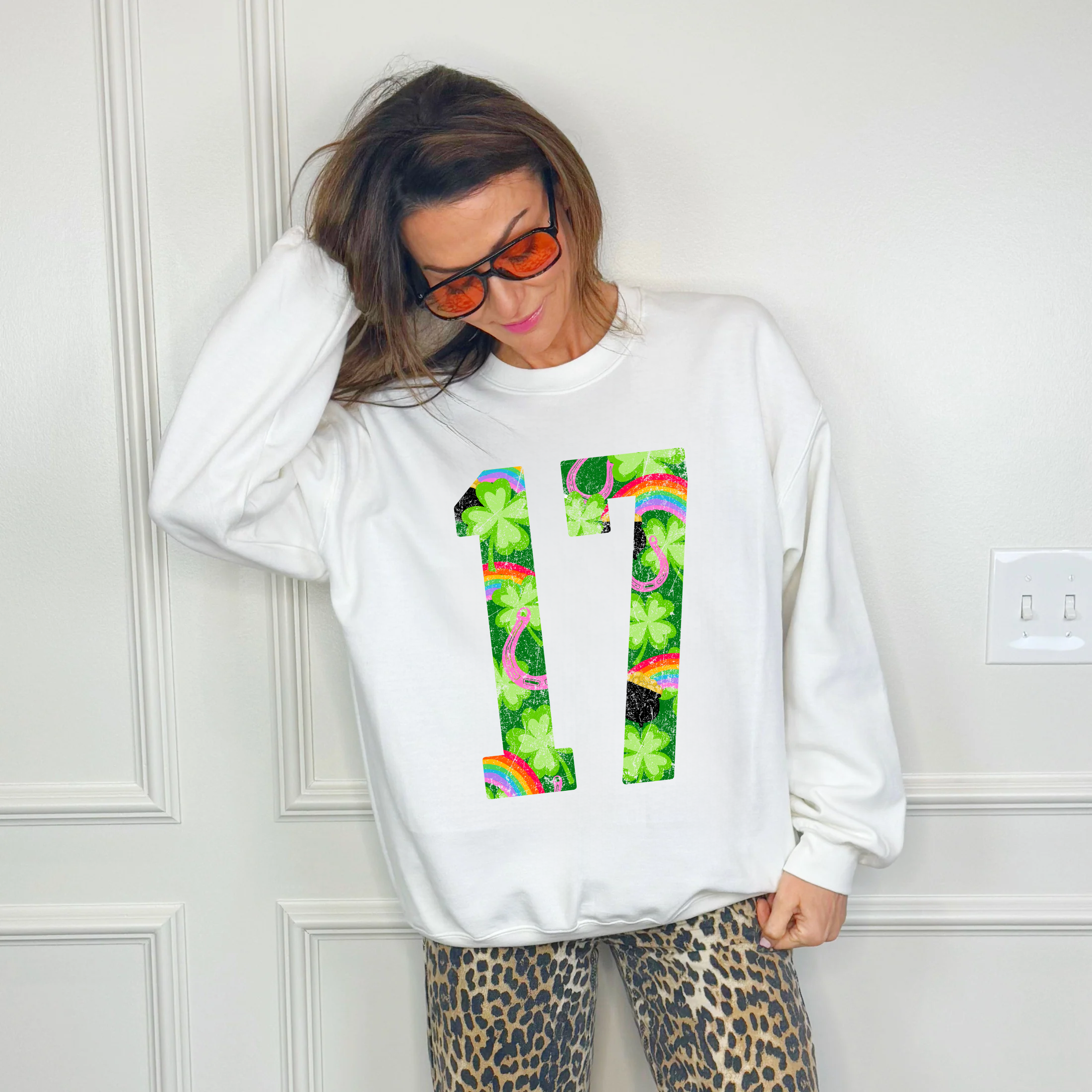 Lucky 17 Youth & Adult Sweatshirt