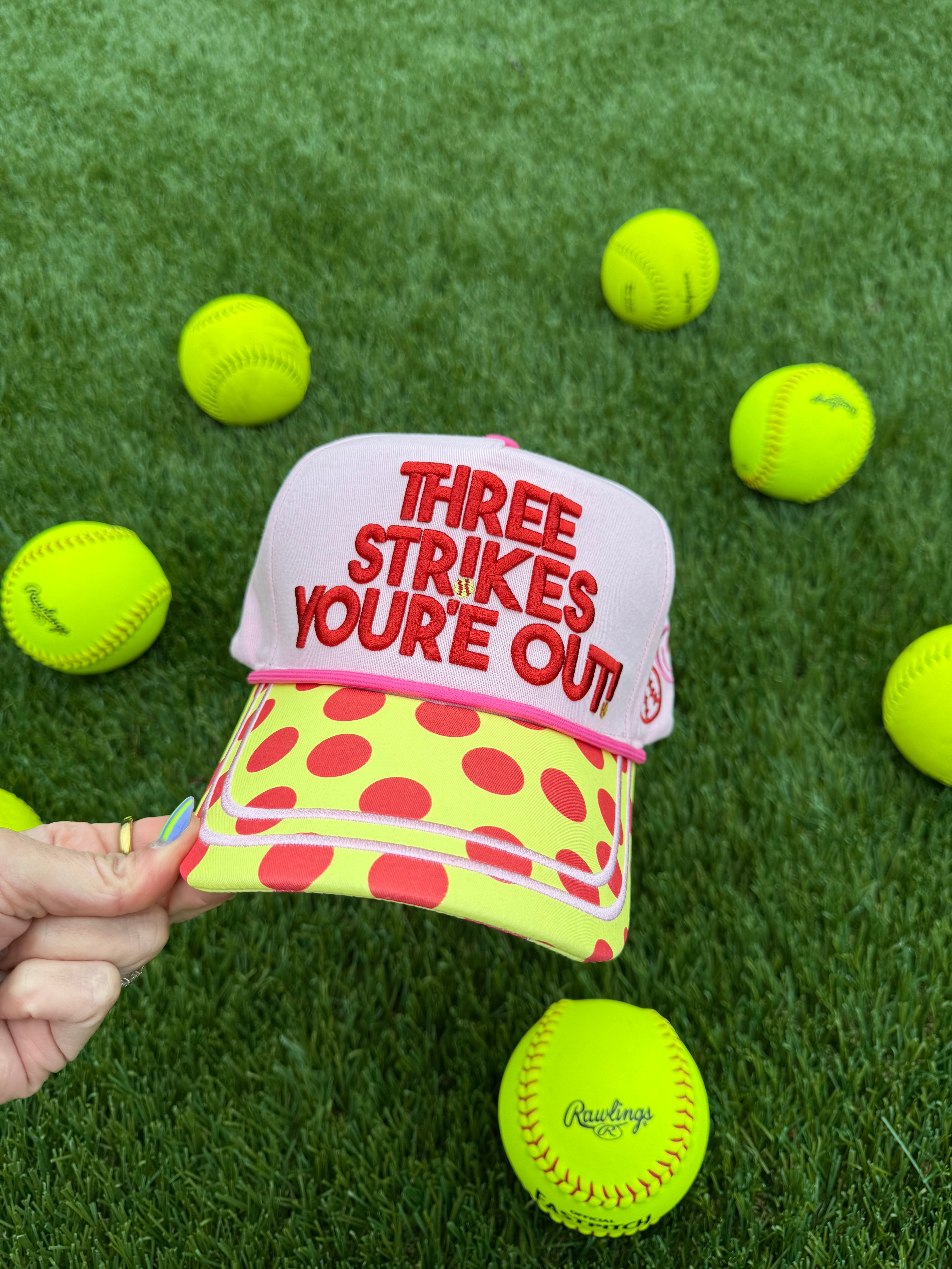 3 Strikes You're Out Hat- Pre Order