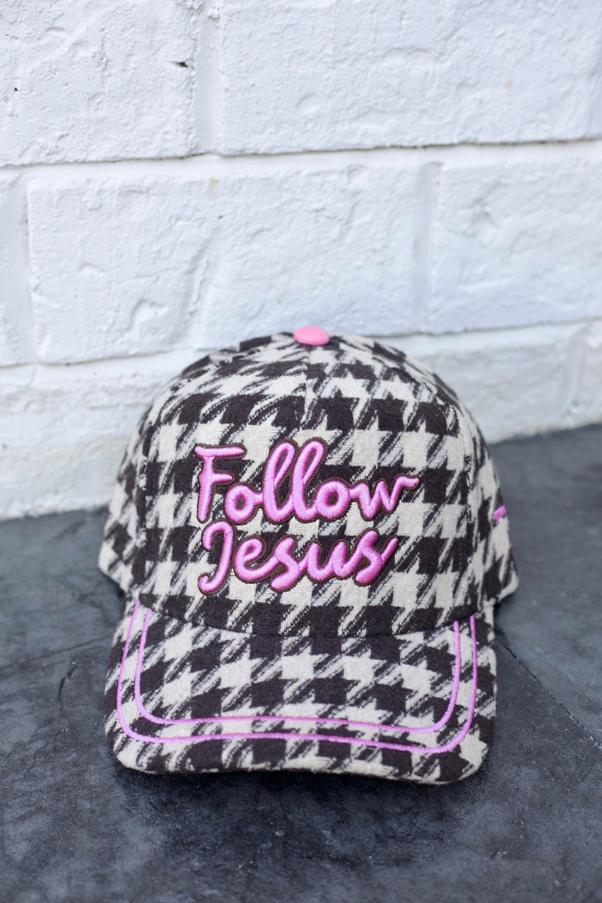 Follow Jesus Houndstooth - Pre-Sale Ships 10/6**