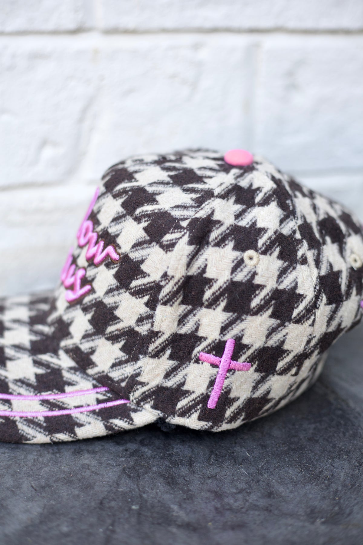 Follow Jesus Houndstooth  - Pre-Sale *Est. Ship Mid Oct**