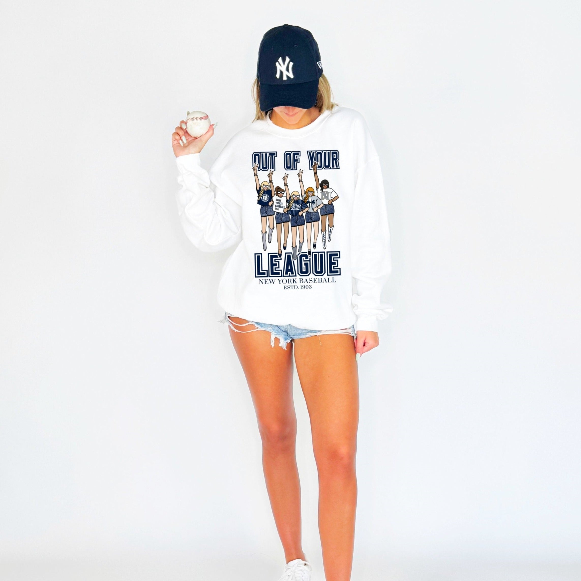 New York Yankees Inspired Out of Your League Youth & Adult Sweatshirt