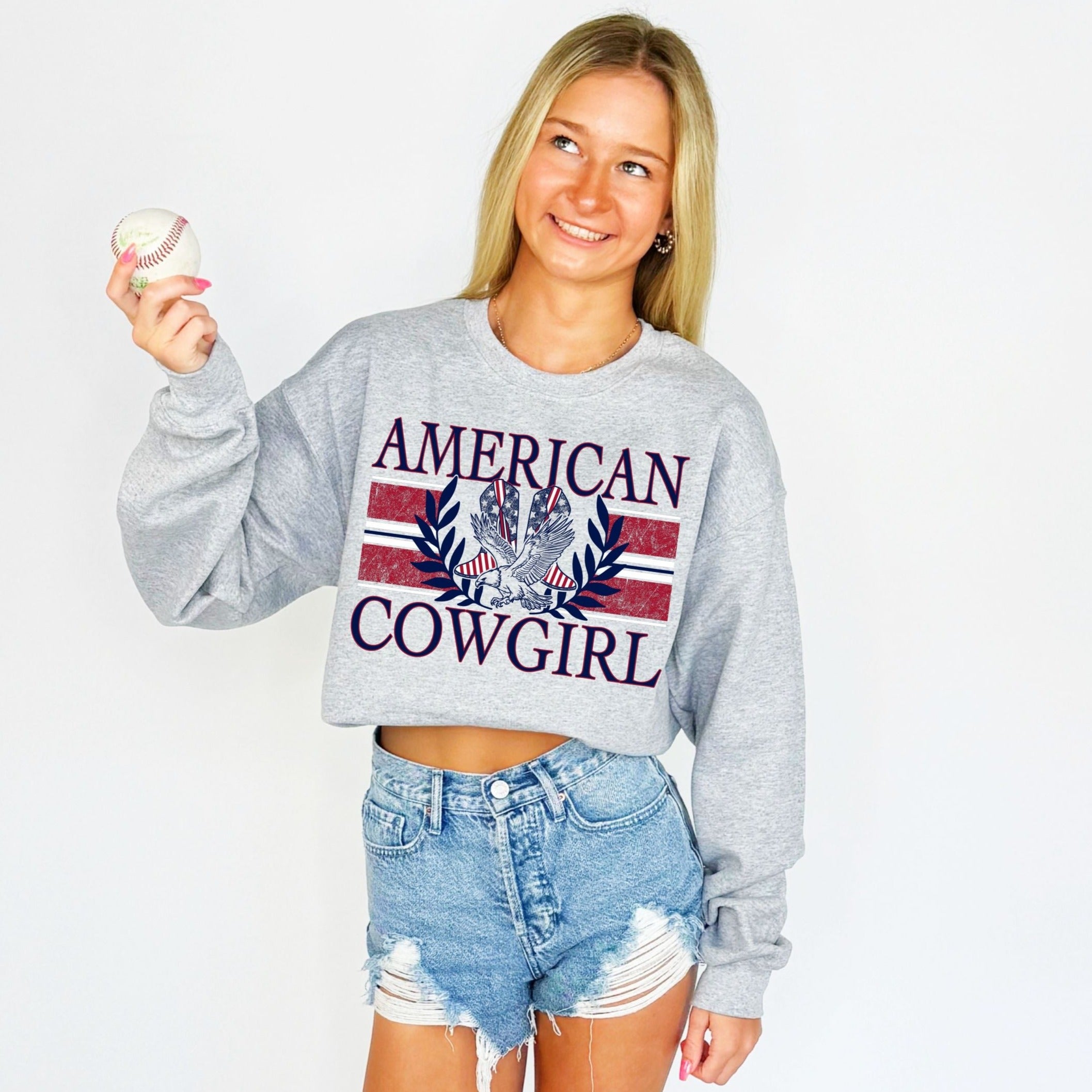 American Cowgirl Boots Youth & Adult Sweatshirt